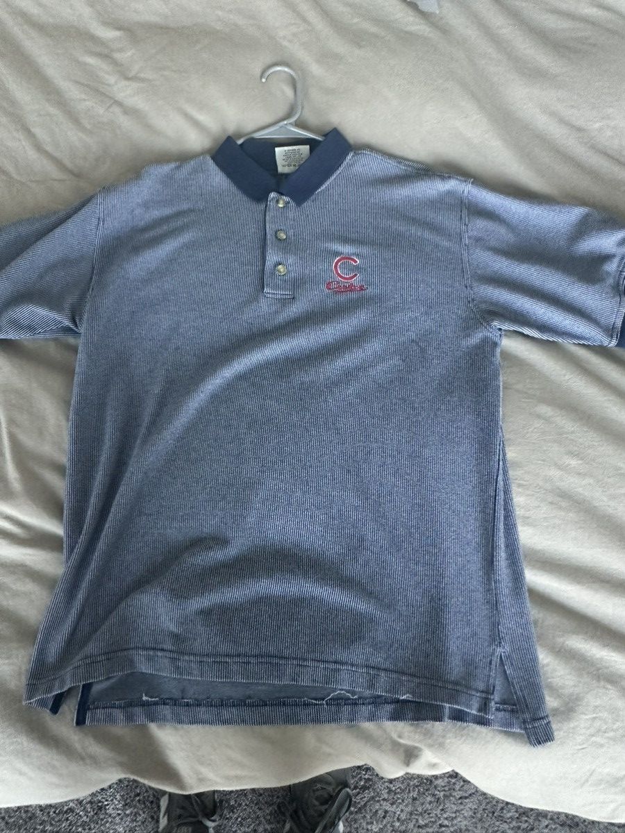 Lee Vintage Chicago Cubs Baseball Polo Size US L / EU 52-54 / 3 - 1 Thumbnail