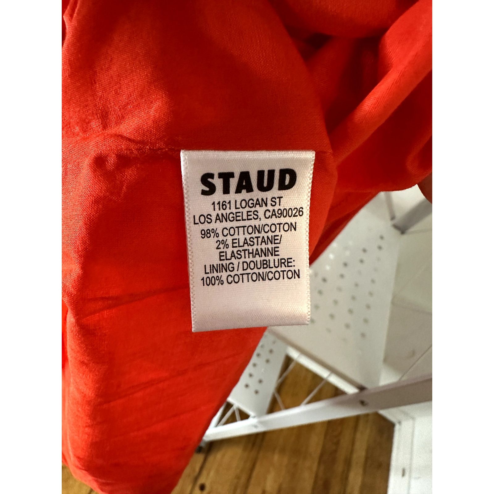 Staud STAUD Wells Dress in Orange 2 Size XS / US 0-2 / IT 36-38 - 5 Thumbnail