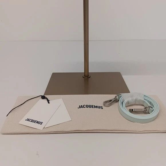 Jacquemus Jacquemus Le Grand Bambino Crossbody Bag - Light Blue Size ONE SIZE - 11 Thumbnail