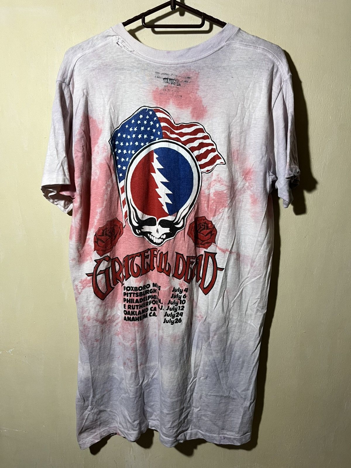 Band Tees RARE!!! 1987 BOB DYLAN GRATEFUL DEAD SHIRT Size US L / EU 52-54 / 3 - 4 Thumbnail