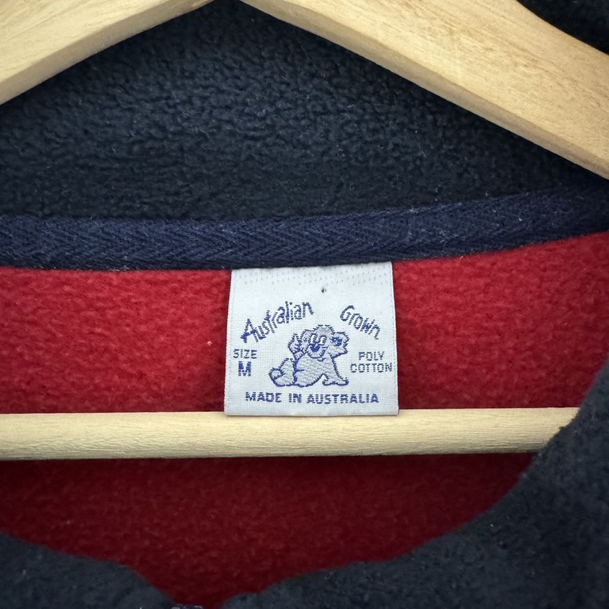 Other Koala Bare Australia 90s Red Oversized Fleece Sweatshirt Size M / US 6-8 / IT 42-44 - 6 Thumbnail