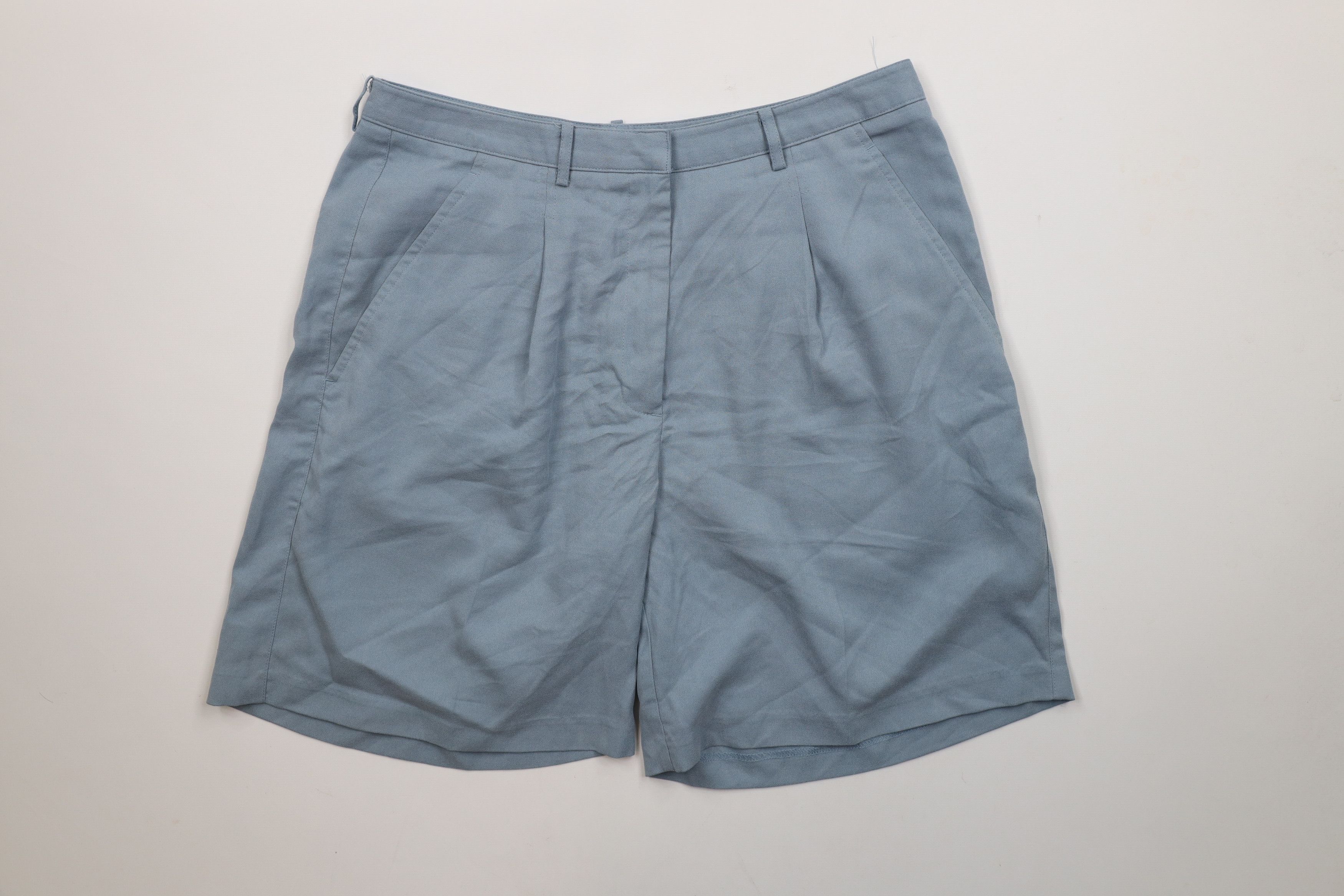 Nike × Vintage Vintage 90s Nike Golf Scott Mini Swoosh Pleated Chino Shorts Size US 32 / EU 48 - 1 Thumbnail