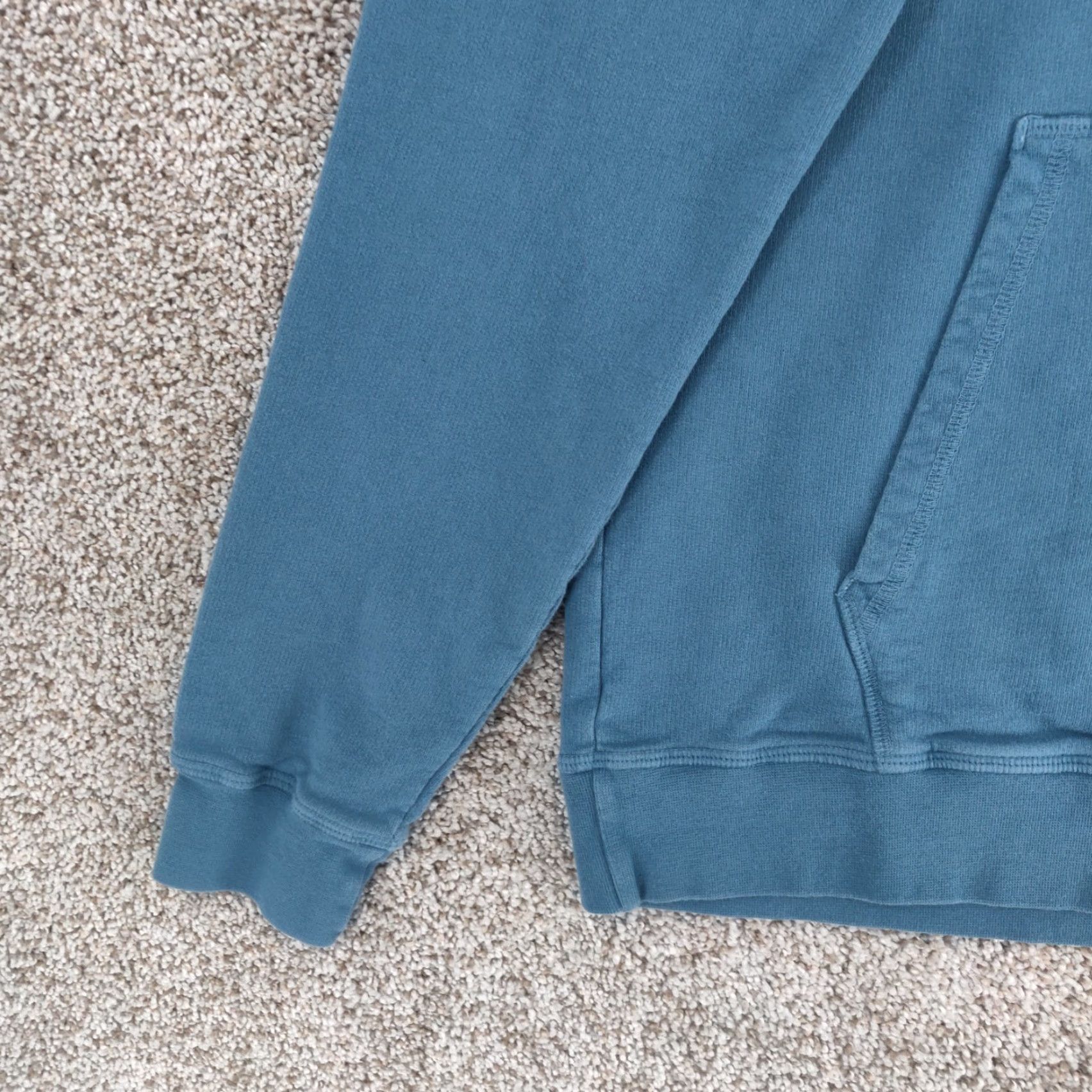 Vintage American Giant Sweater Mens Medium Blue Pullover Cotton Midweight Front Pocket Size US M / EU 48-50 / 2 - 4 Thumbnail