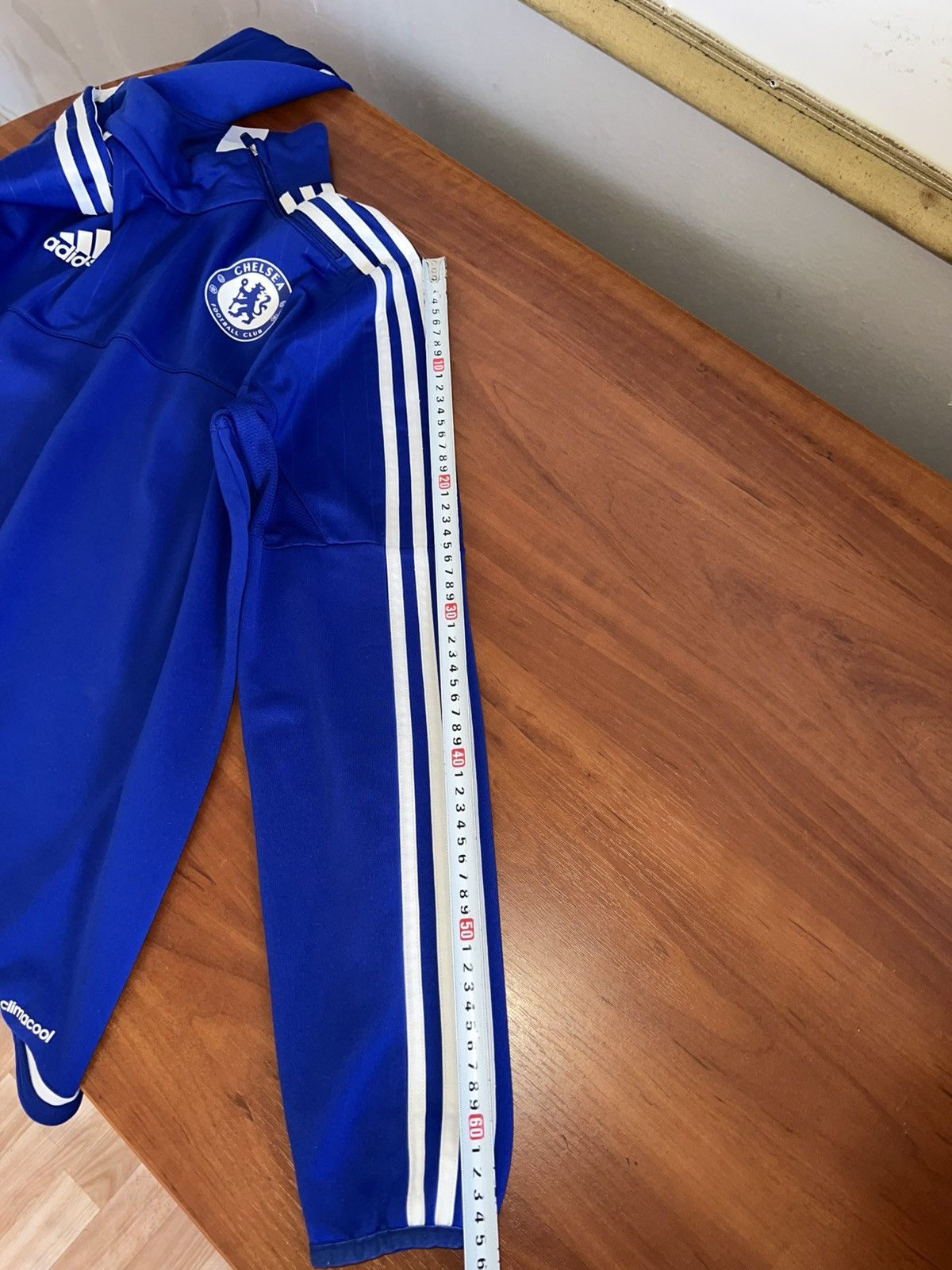 Adidas 2015 CHELSEA FC TRAINING ADIDAS SOCCER FOOTBALL LONG SLEEVE Size US S / EU 44-46 / 1 - 21 Thumbnail