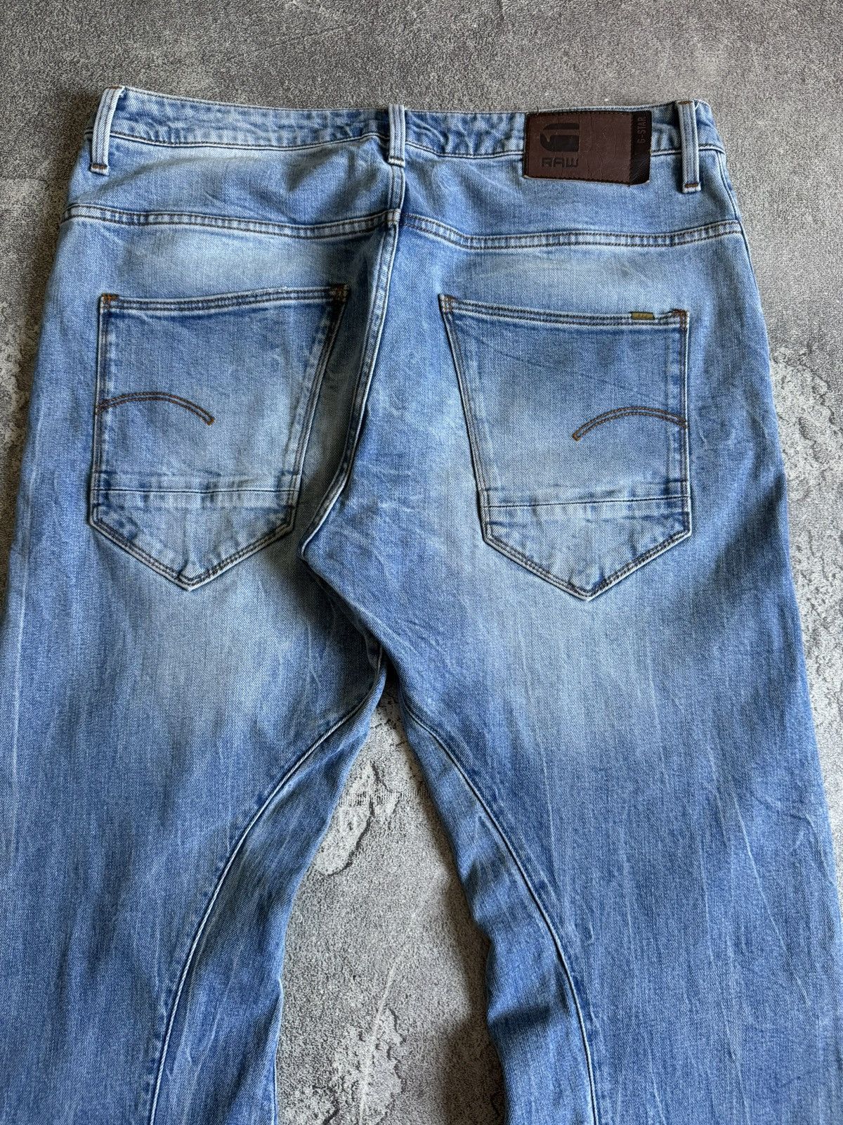G-Star G star raw 34/36 ARC 3D tapered denim pants jeans trousers Size US 34 / EU 50 - 6 Thumbnail