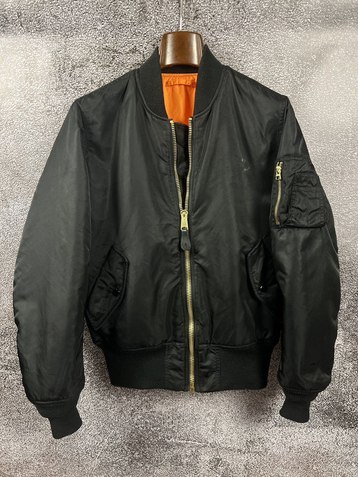 Alpha Industries MA-1 Anarchy Air Tokyo vintage bomber japan