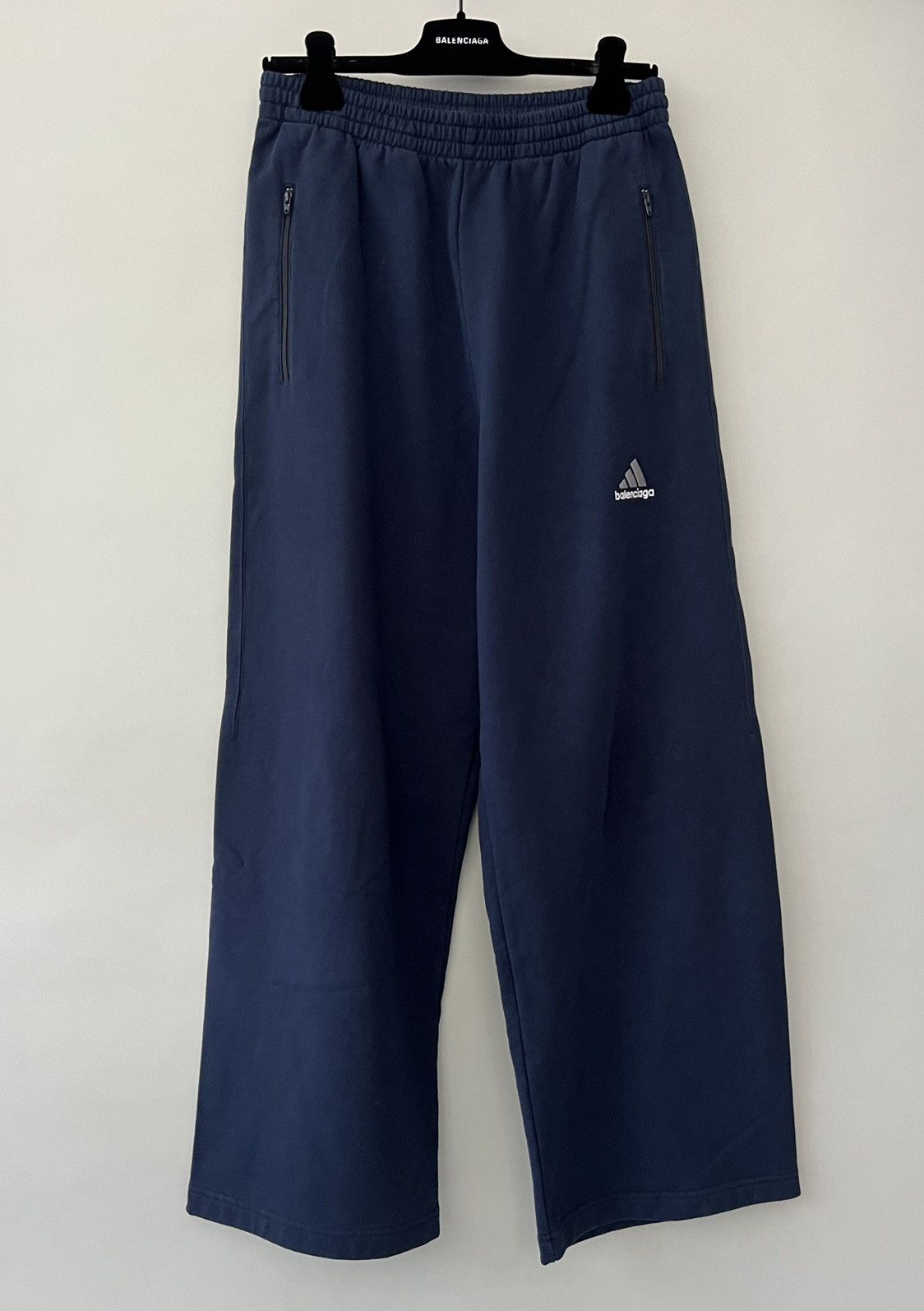 Adidas × Balenciaga 🍎RARE FIND 1.2K VALUE🍎 x Adidas Baggy Cotton Sweatpants Size US 30 / EU 46 - 5 Thumbnail