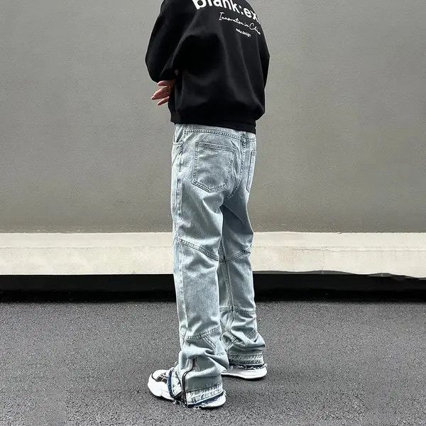 VIBE Jeans Street Fashion Y2k Trousers Baggy Hip Hop Punk Pants Size US 30 / EU 46 - 4 Thumbnail