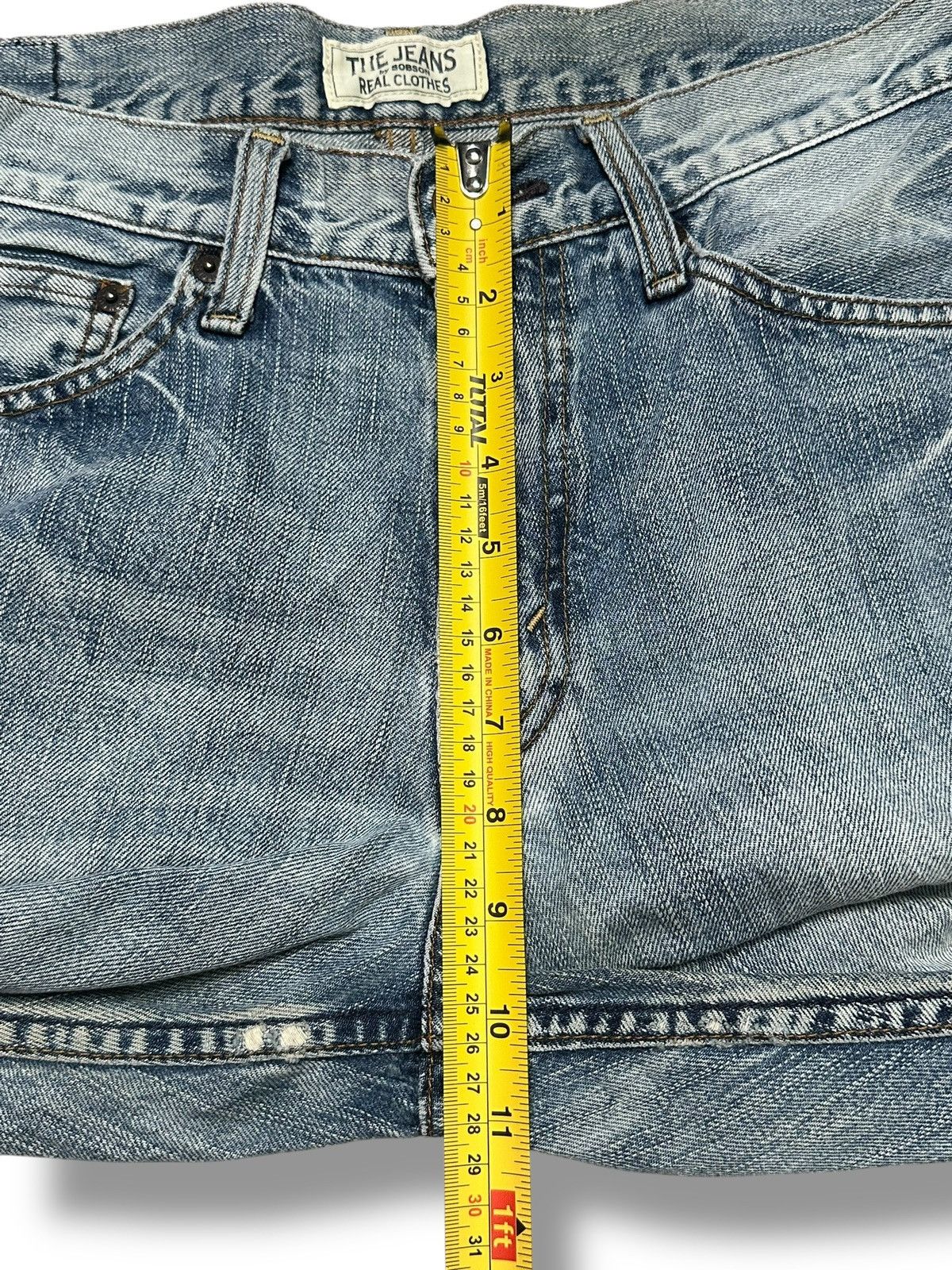 Japanese Brand Bobson Special Edition Flare Jeans – Light Blue Wash & Faded Size US 32 / EU 48 - 21 Thumbnail