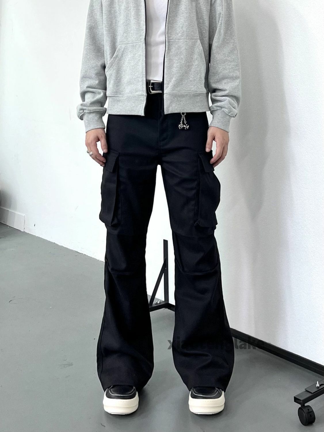 Vintage ltx vintage loose baggy skate yuppies cargo flared pants Size US 34 / EU 50 - 3 Thumbnail