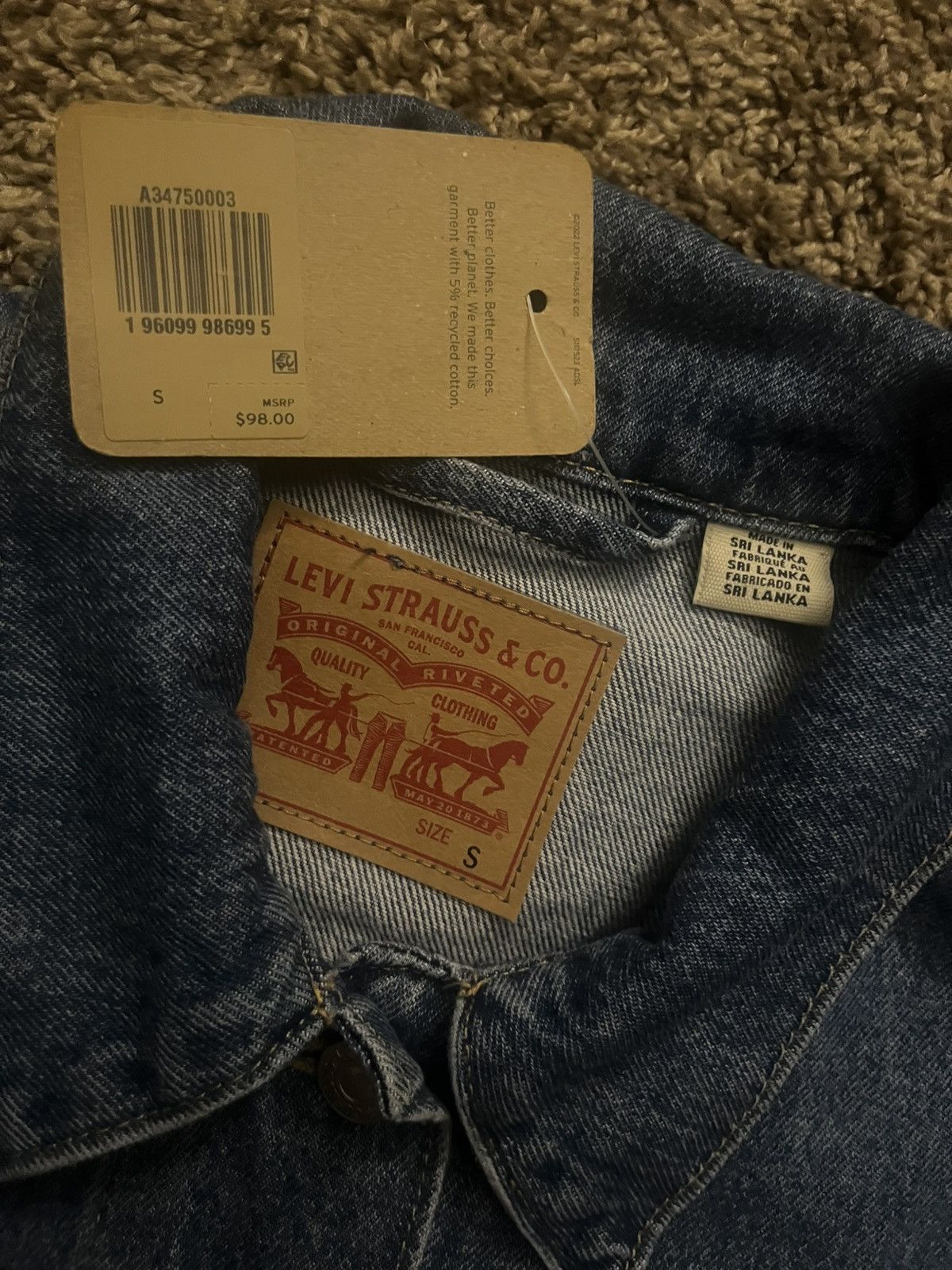 Levi's × Levi's Vintage Clothing Levi’s Jean Jacket Size US M / EU 48-50 / 2 - 3 Thumbnail