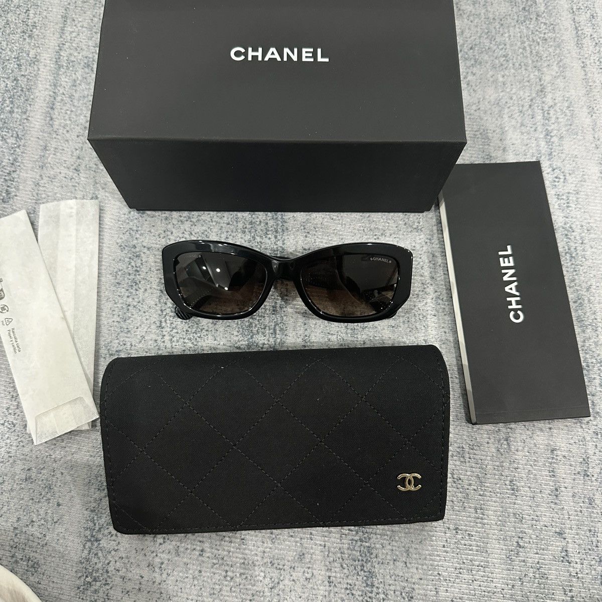 Chanel CHANEL 0CH5493 C622S5 SUNGLASSES Size ONE SIZE - 2 Thumbnail