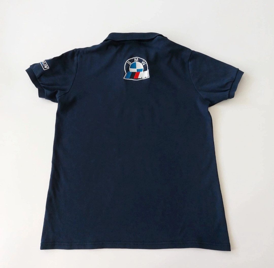 BMW Vintage BMW Micheling Racing Polo Shirt Size US L / EU 52-54 / 3 - 4 Thumbnail