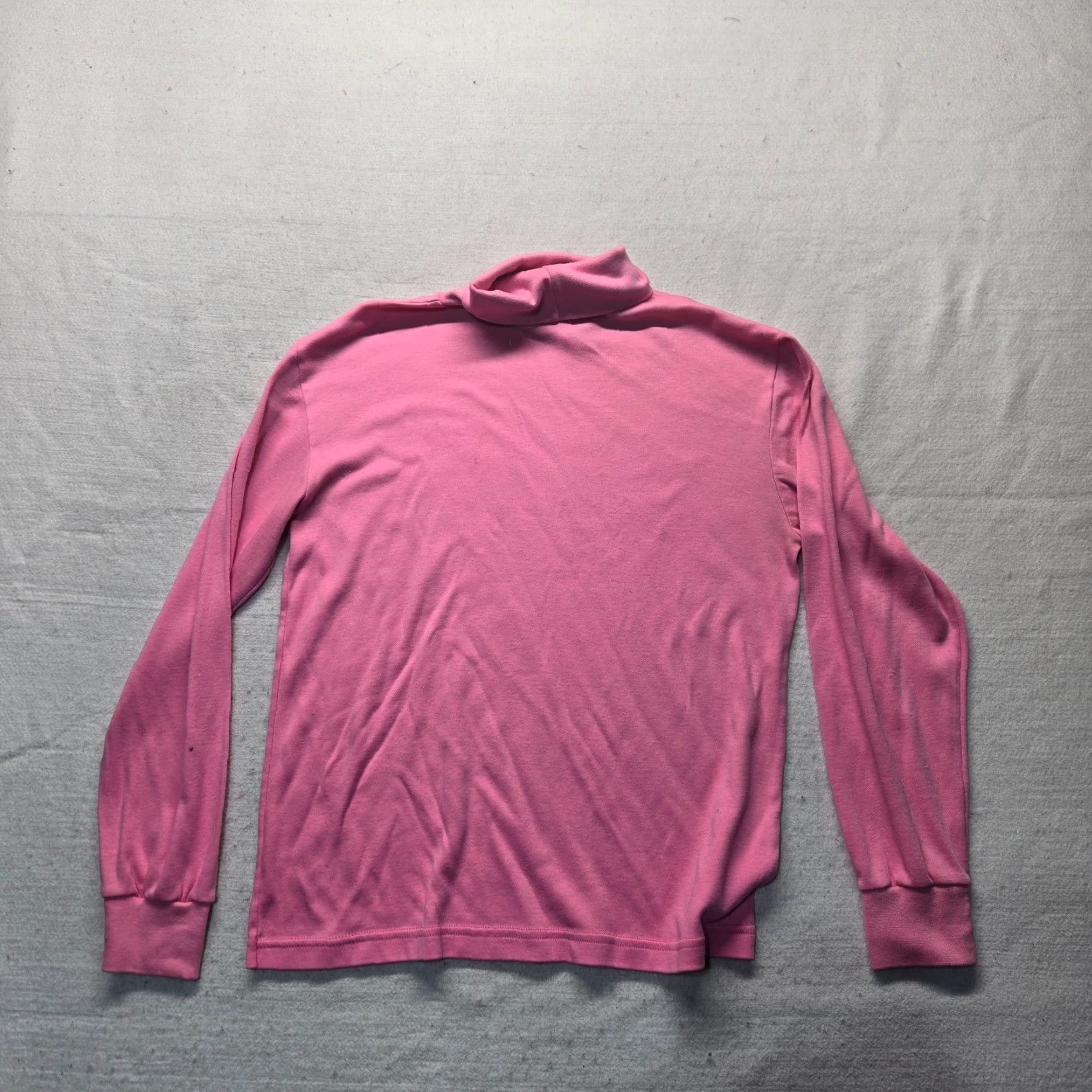 Pinko VINTAGE Gym Stone Pink Turtleneck Sweater Sweatshirt Hoodie Women L Large Size L / US 10 / IT 46 - 6 Thumbnail