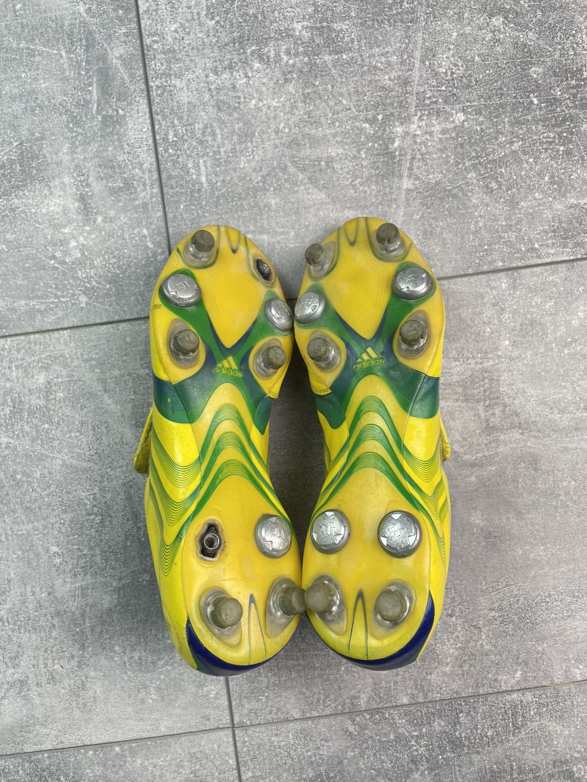 Adidas Adidas Tunit +F50 Brazil World Cup Limited Football Boots Size US 7 / EU 40 - 7 Thumbnail