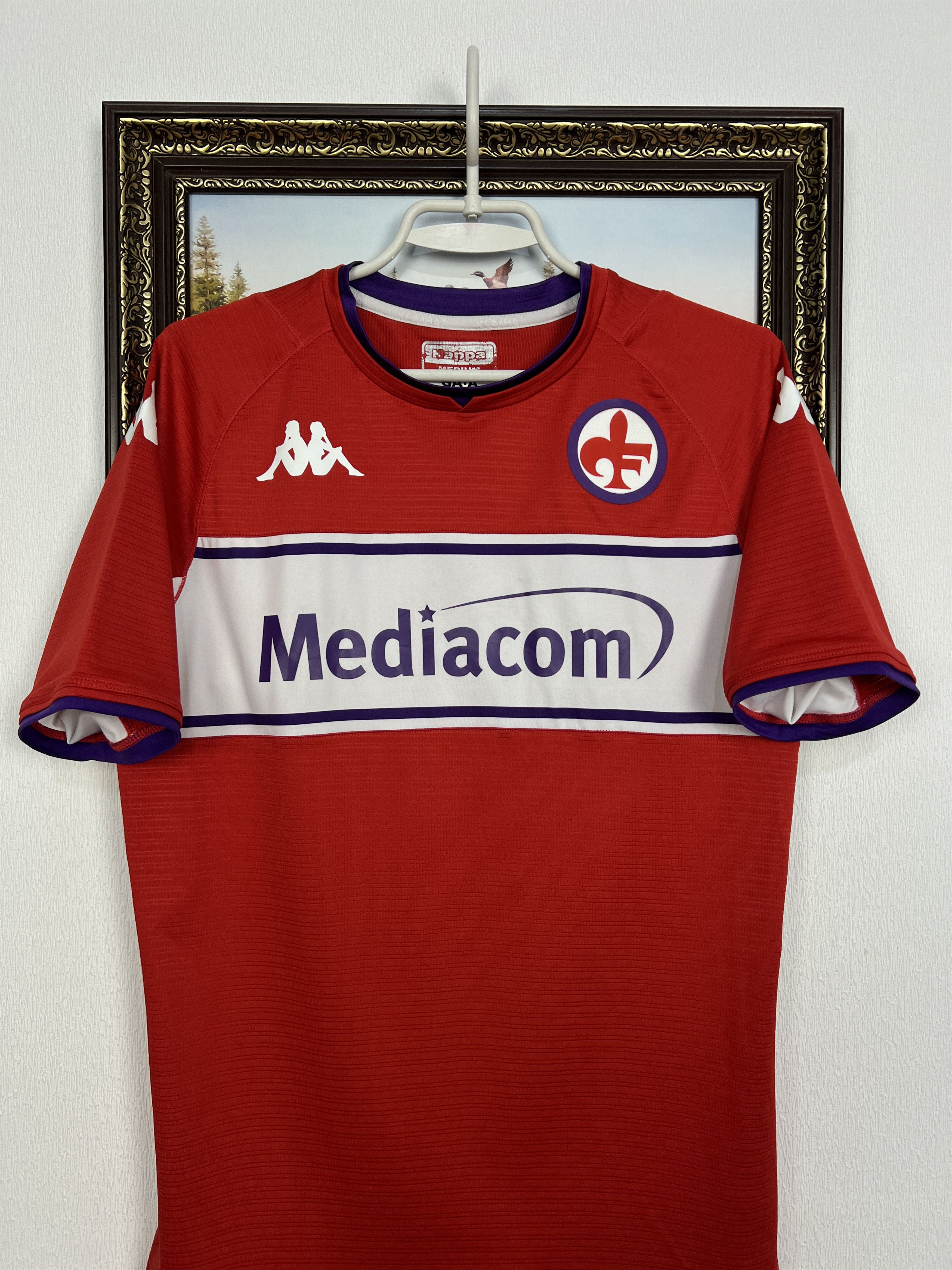 Kappa Fiorentina football shirt 2022 Soccer Kappa Maglia Jersey Size US M / EU 48-50 / 2 - 2 Thumbnail