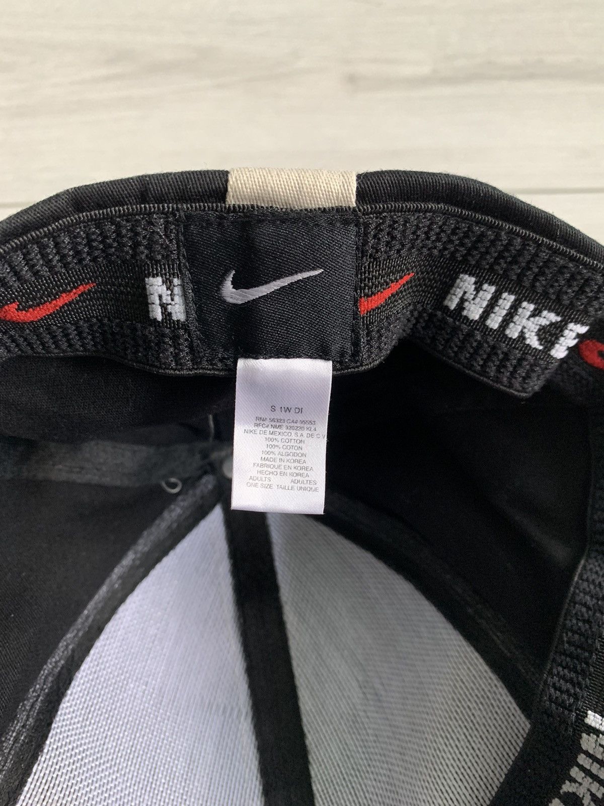 Nike × Vintage Nike Vintage y2k black hat Size ONE SIZE - 7 Thumbnail