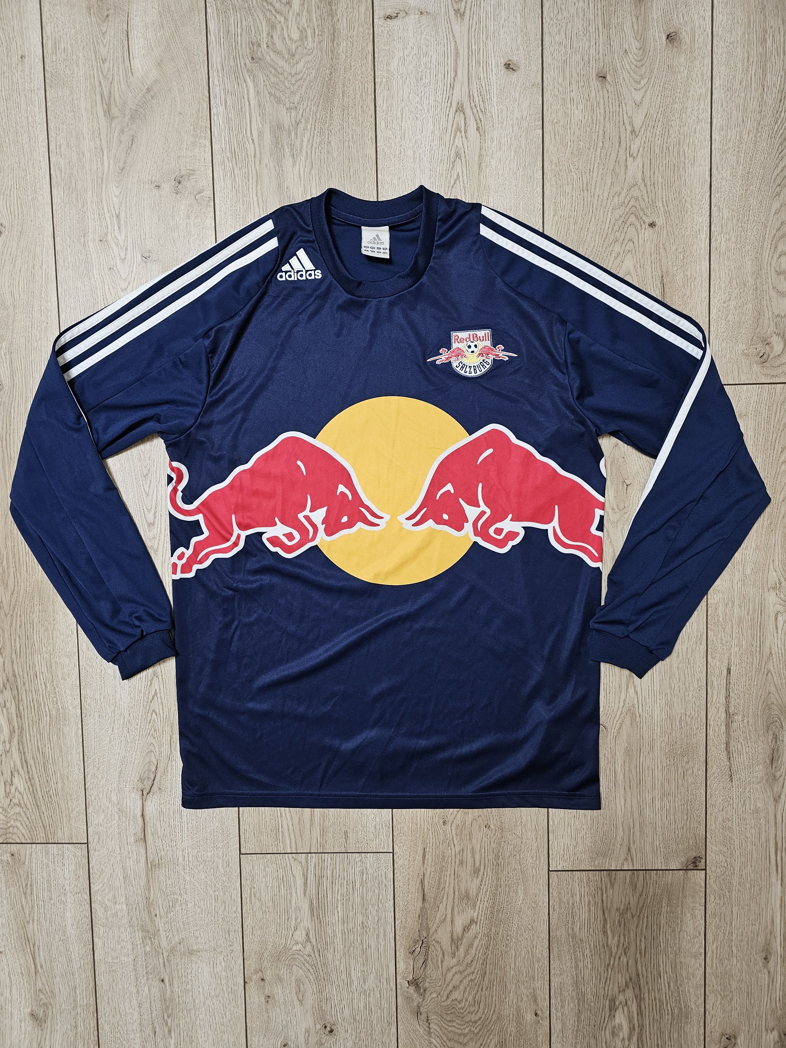Adidas RED BULL SALZBURG 2006 2007 LONG FOOTBALL SOCCER JERSEY Size US M / EU 48-50 / 2 - 1 Thumbnail