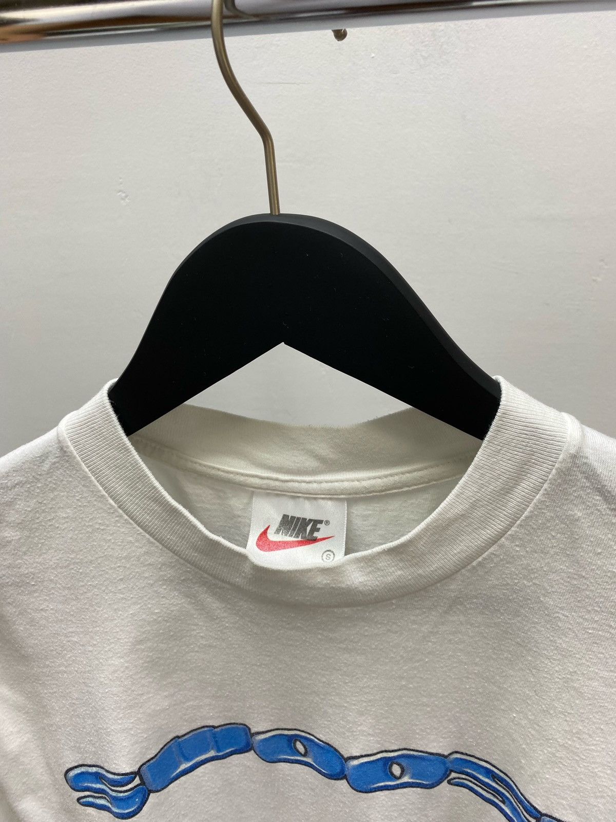 Other 90s Vintage Nike Swoosh Center Logo T-Shirt Size US S / EU 44-46 / 1 - 16 Thumbnail
