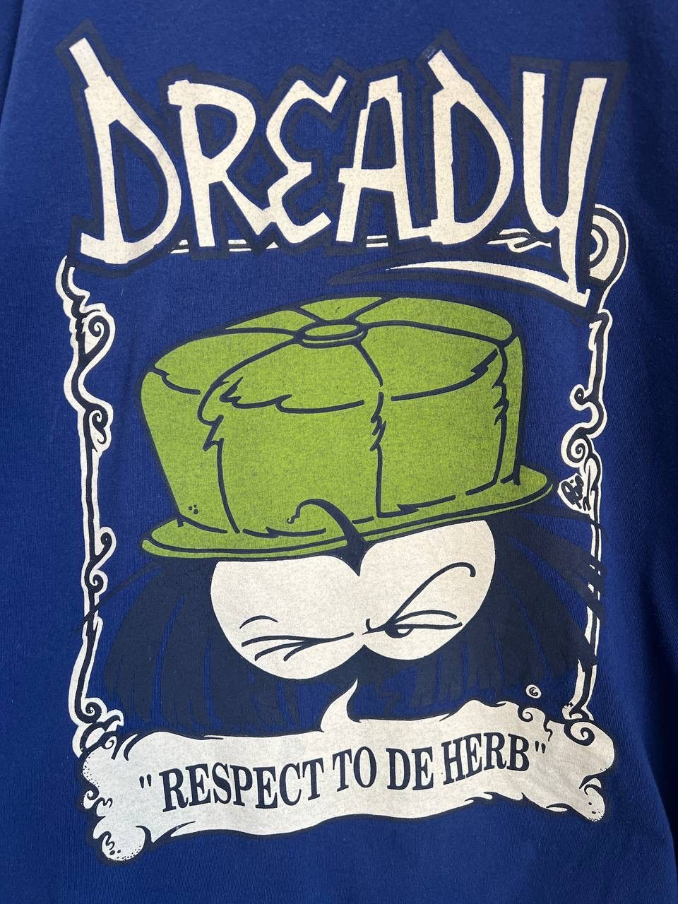Vintage Dready vintage 90s t-shirt with Dready character Size US L / EU 52-54 / 3 - 4 Thumbnail