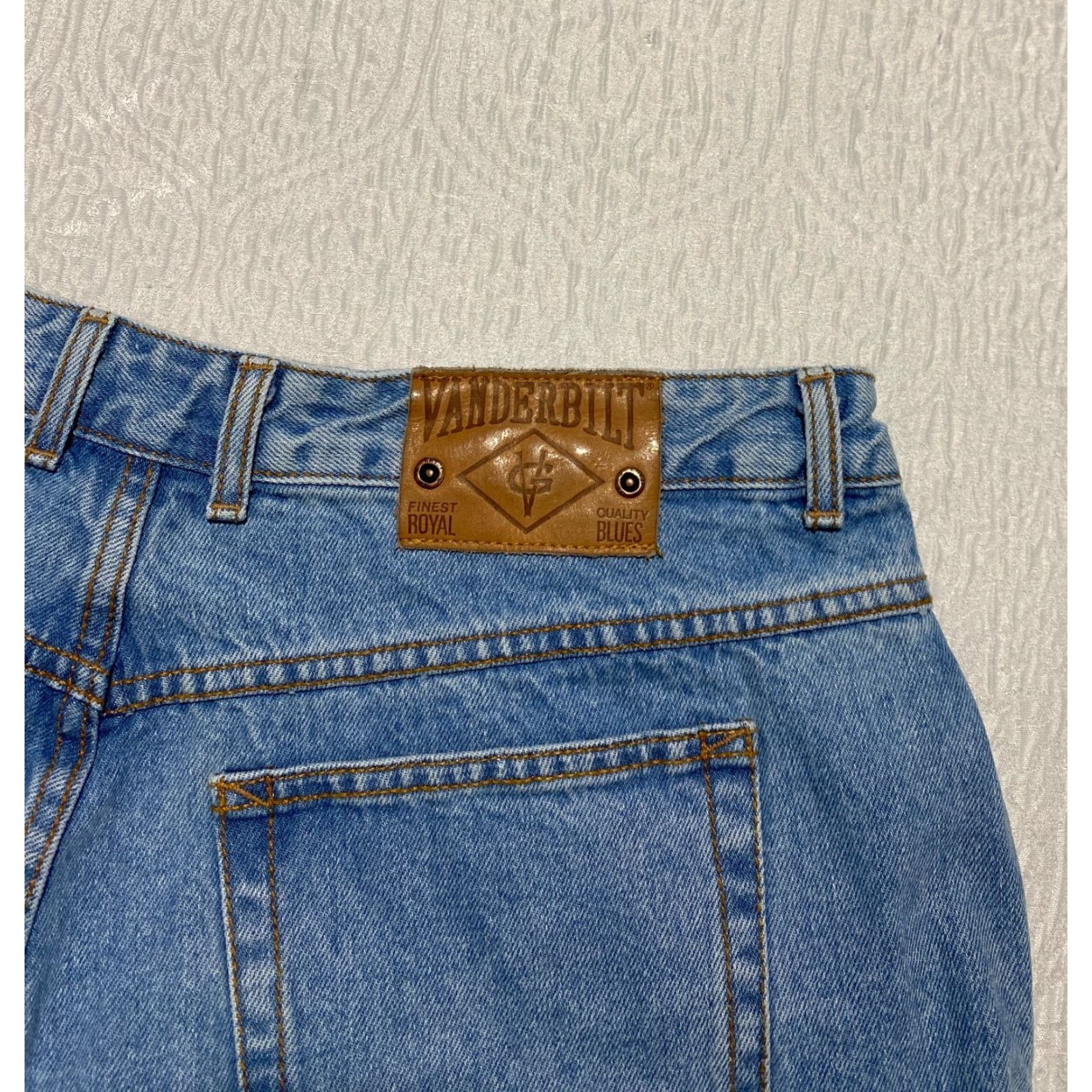 Gloria Vanderbilt VINTAGE Gloria Vanderbilt Jeans Womens 24W Newport Classic Fit Tapered Blue Denim Size 25" / US 0 / IT 36 - 3 Thumbnail