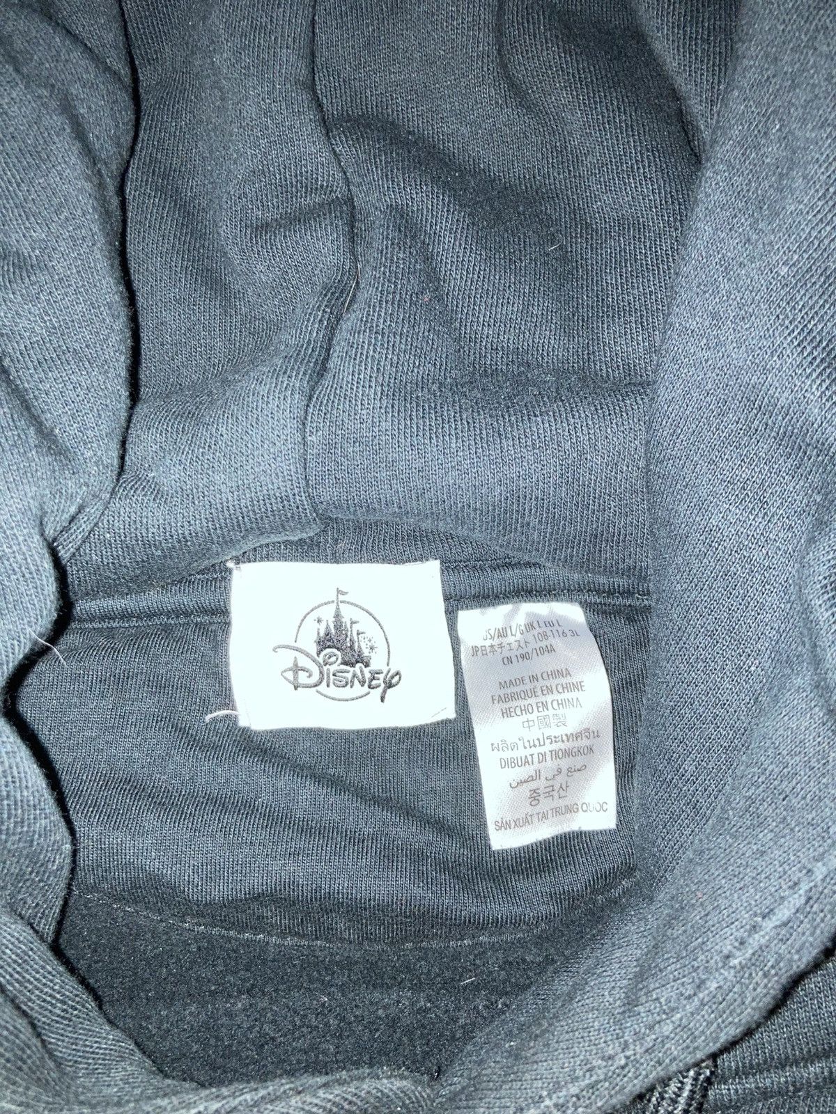 Designer × Disney Disney World 2024 Mickey Mouse Hoodie Character Cruise Large Size L / US 10 / IT 46 - 7 Thumbnail