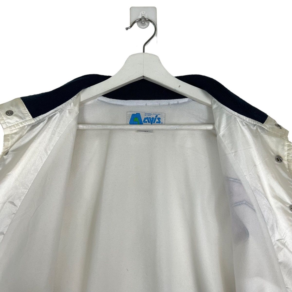 Japanese Brand 🔥 BASEBALL EVOLVIAN BY AVIS SATIN BOMBER JACKET Size US M / EU 48-50 / 2 - 11 Thumbnail