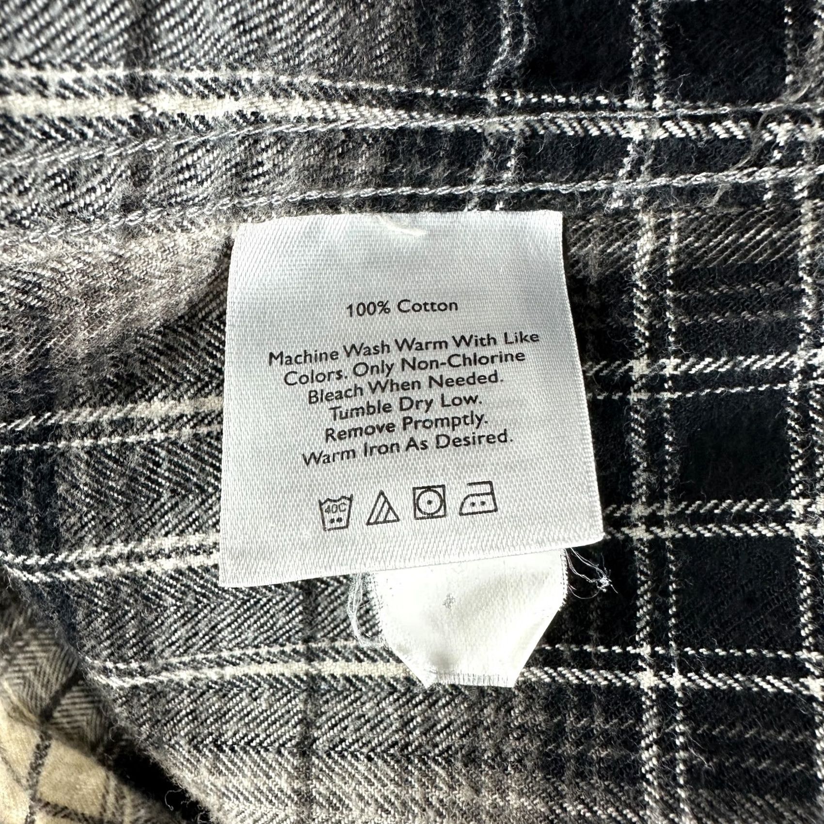 Eddie Bauer Eddie Bauer Plaid Cotton Flannel Button Down Shirt Mens TXL Relaxed Fit Pocket Size US XL / EU 56 / 4 - 6 Thumbnail