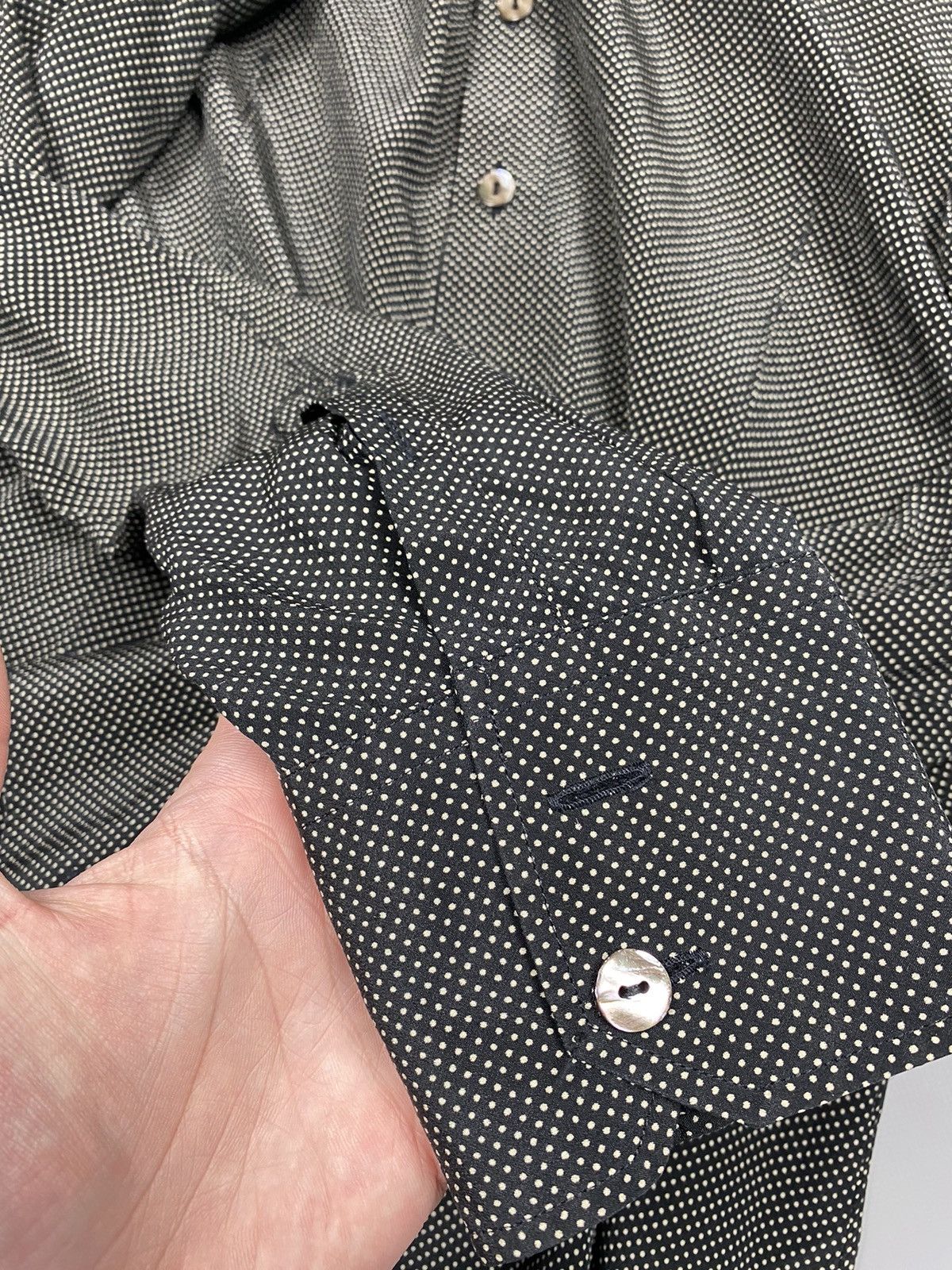 Jean Paul Gaultier × Vintage Jean Paul Gaultier vintage silk dots shirt size 16.5 Size US M / EU 48-50 / 2 - 7 Thumbnail