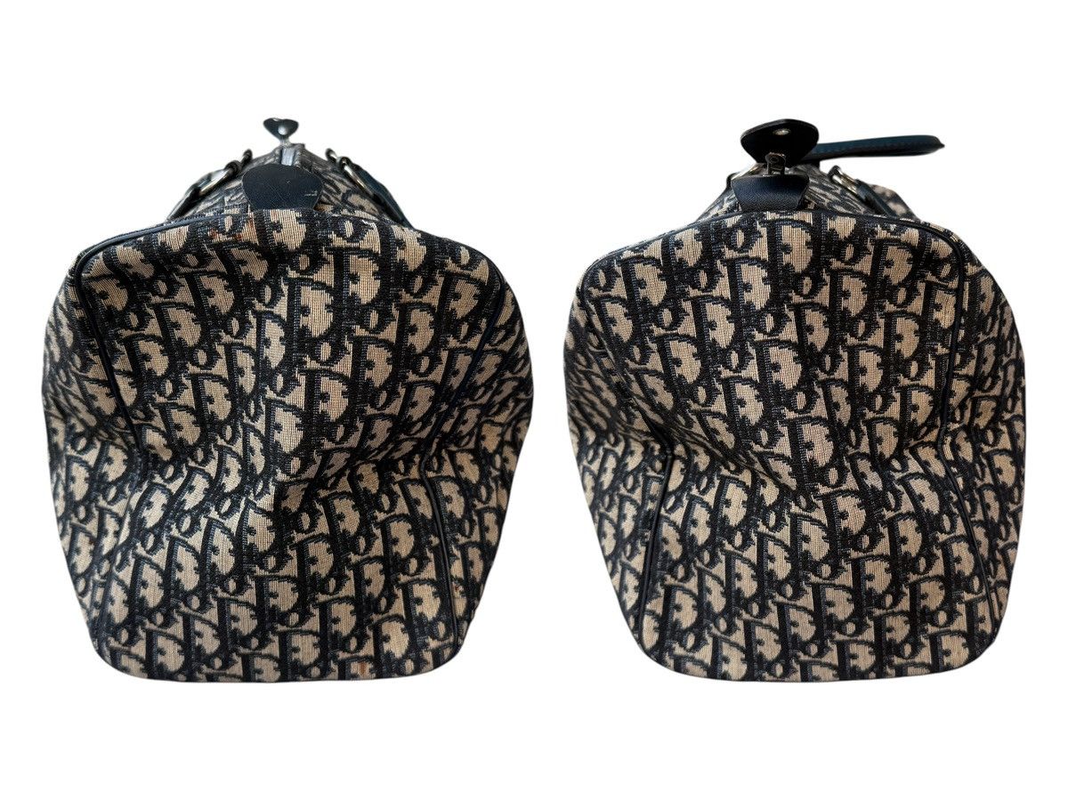 Christian Dior Monsieur × Dior Vintage 90s Christian Dior Trotter Jacquard Boston 40 Size ONE SIZE - 6 Thumbnail