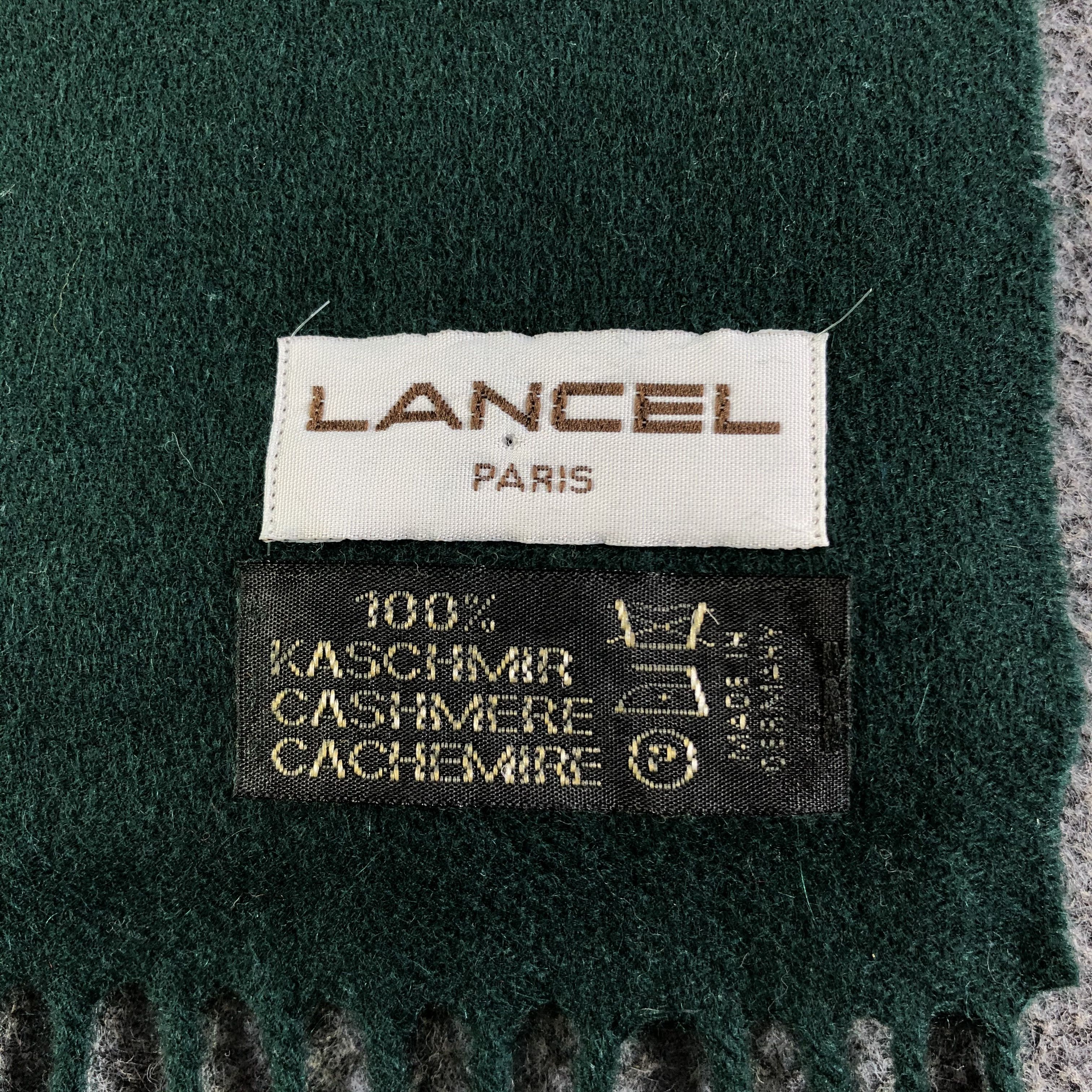 Lancel Lancel Cashmere Scarf / Muffler / Neckwear Size ONE SIZE - 6 Thumbnail