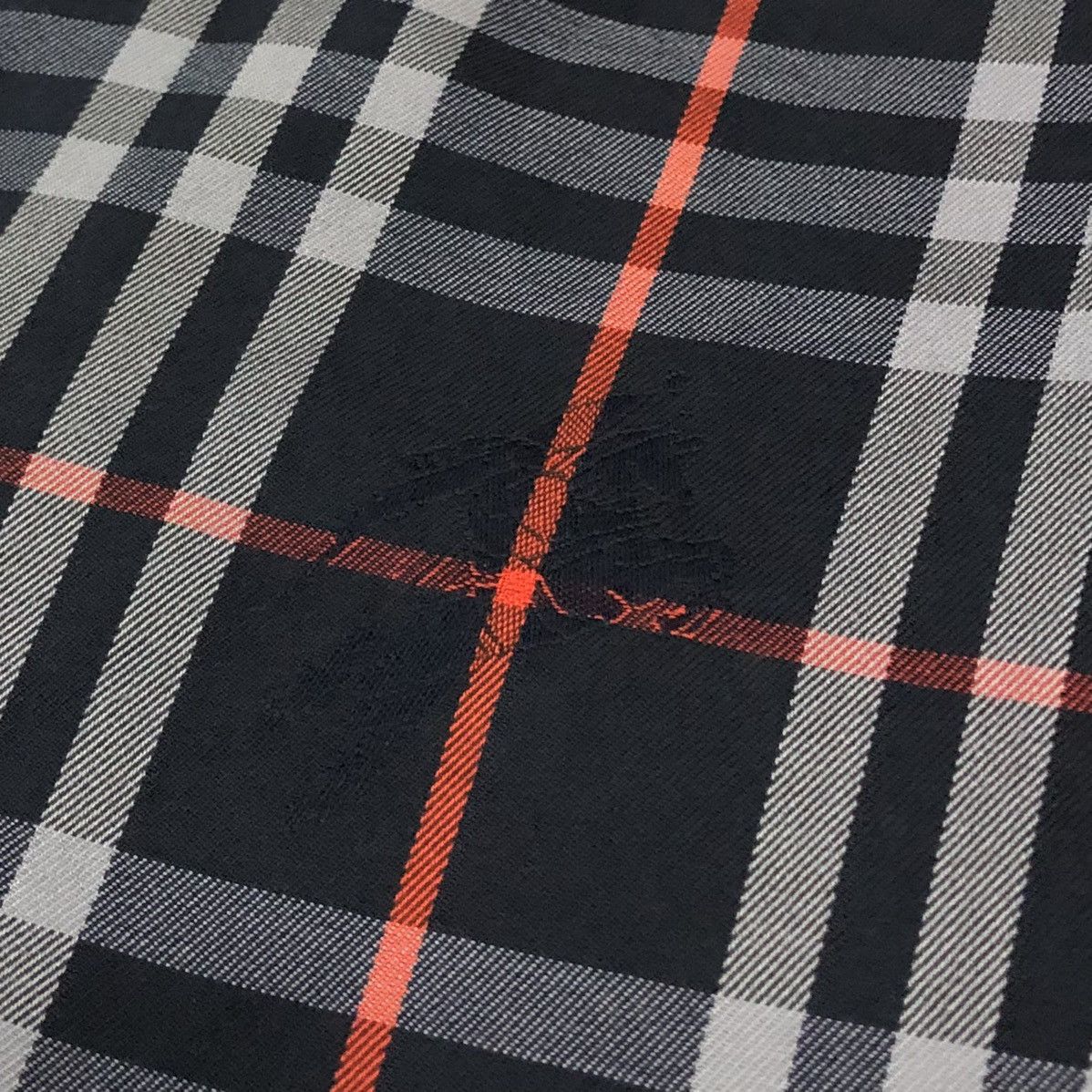 Burberry Burberrys Plaid Cotton Overprint Logo Long Sleeve Shirt Size US L / EU 52-54 / 3 - 7 Thumbnail