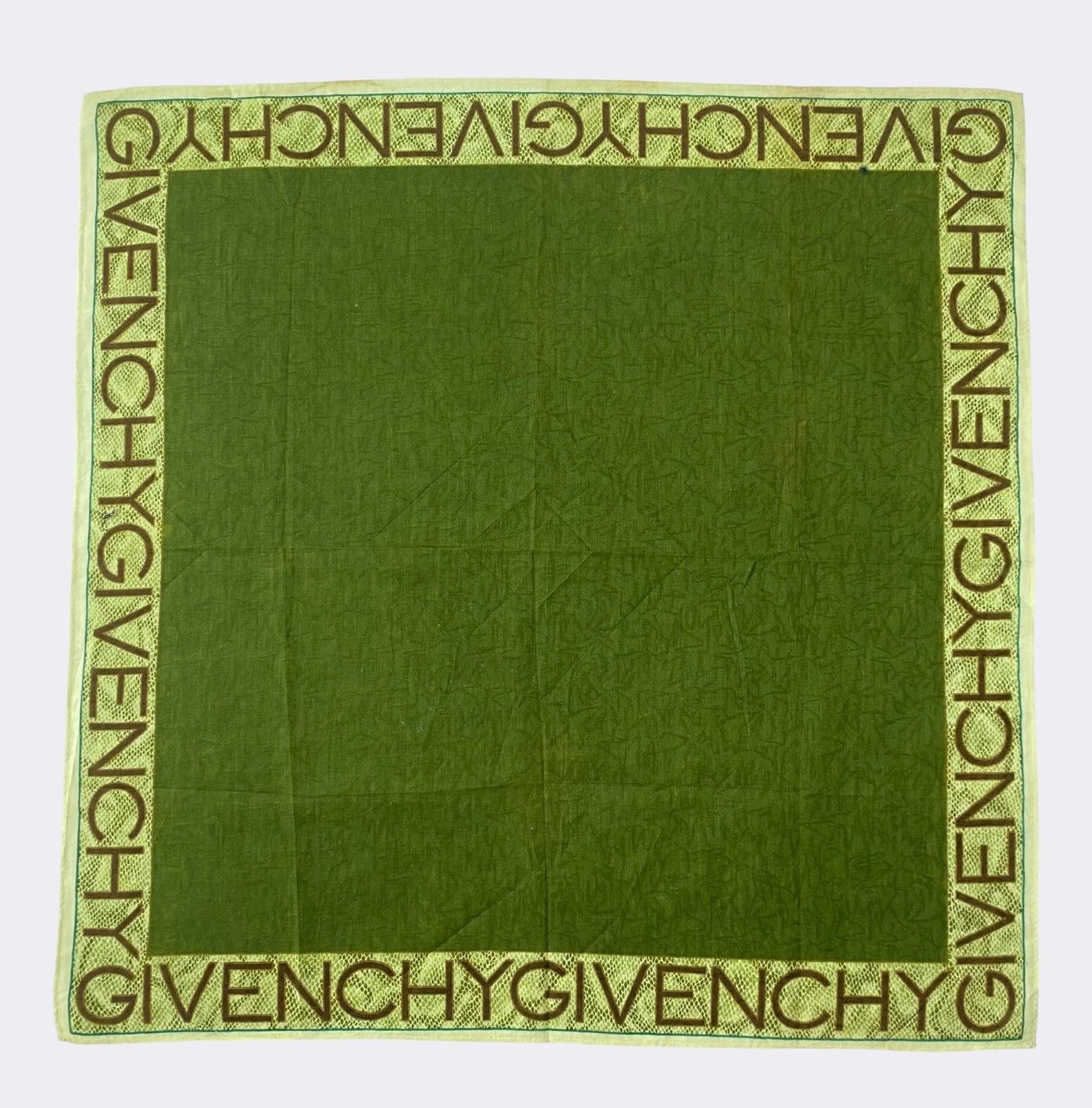 Givenchy Vintage Givenchy Handkerchief Neckerchief Bandana H189R Size ONE SIZE - 1 Thumbnail