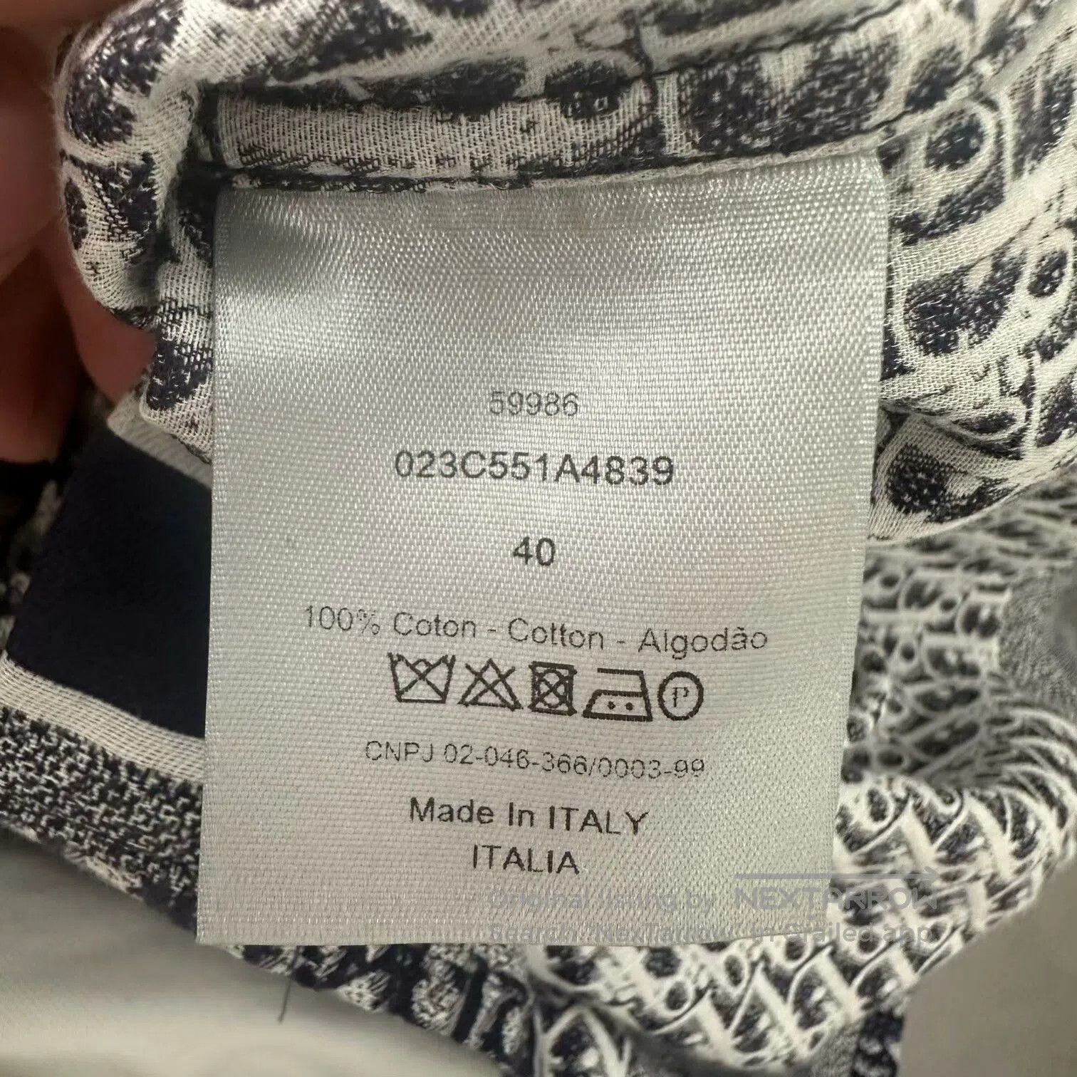 Dior dior monogram short sleeve shirt. Size US M / EU 48-50 / 2 - 6 Thumbnail
