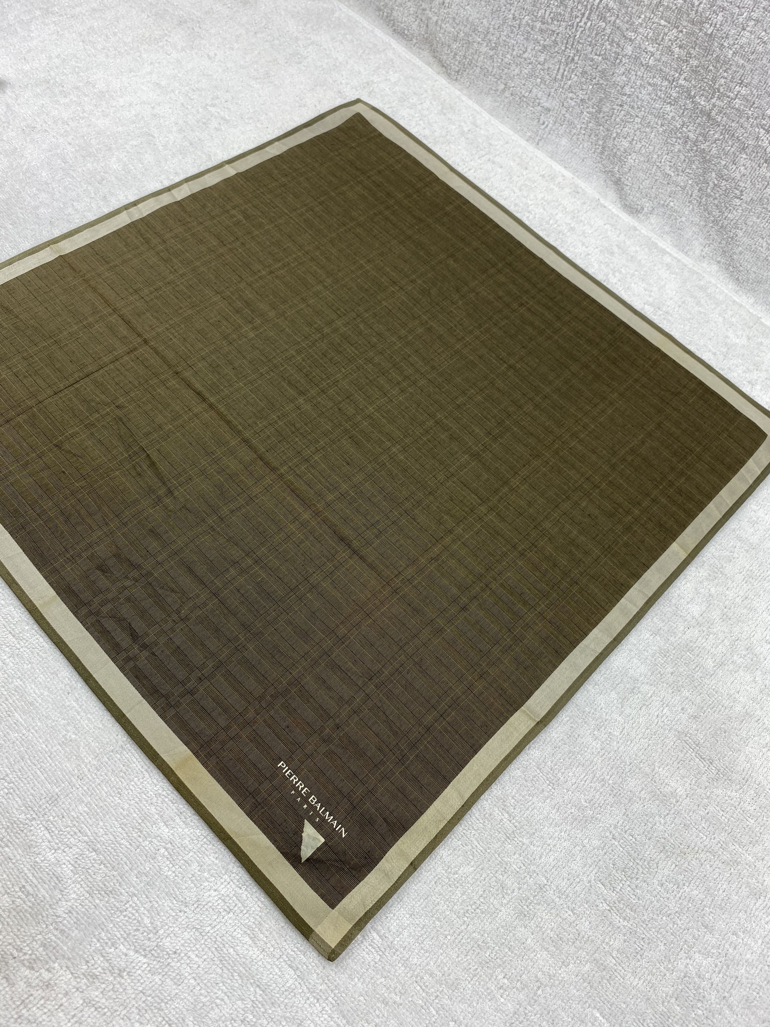 Pierre Balmain × Vintage Pierre Balmain Handkerchief / Bandana / Neckerchief Size ONE SIZE - 4 Thumbnail