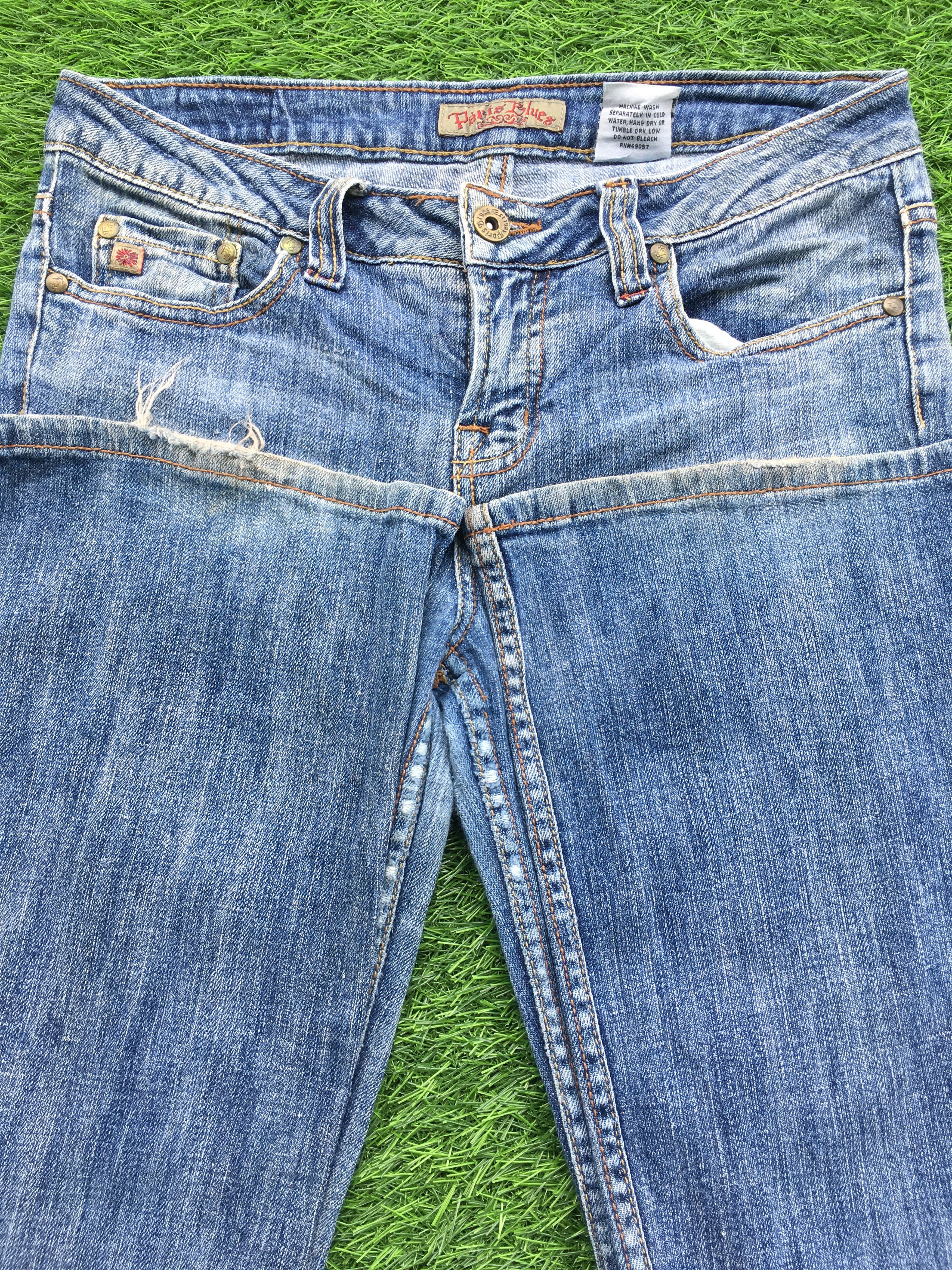 Japanese Brand Paris Blues Low Rise Bootcut Jeans D-979 Size 28" / US 6 / IT 42 - 5 Thumbnail