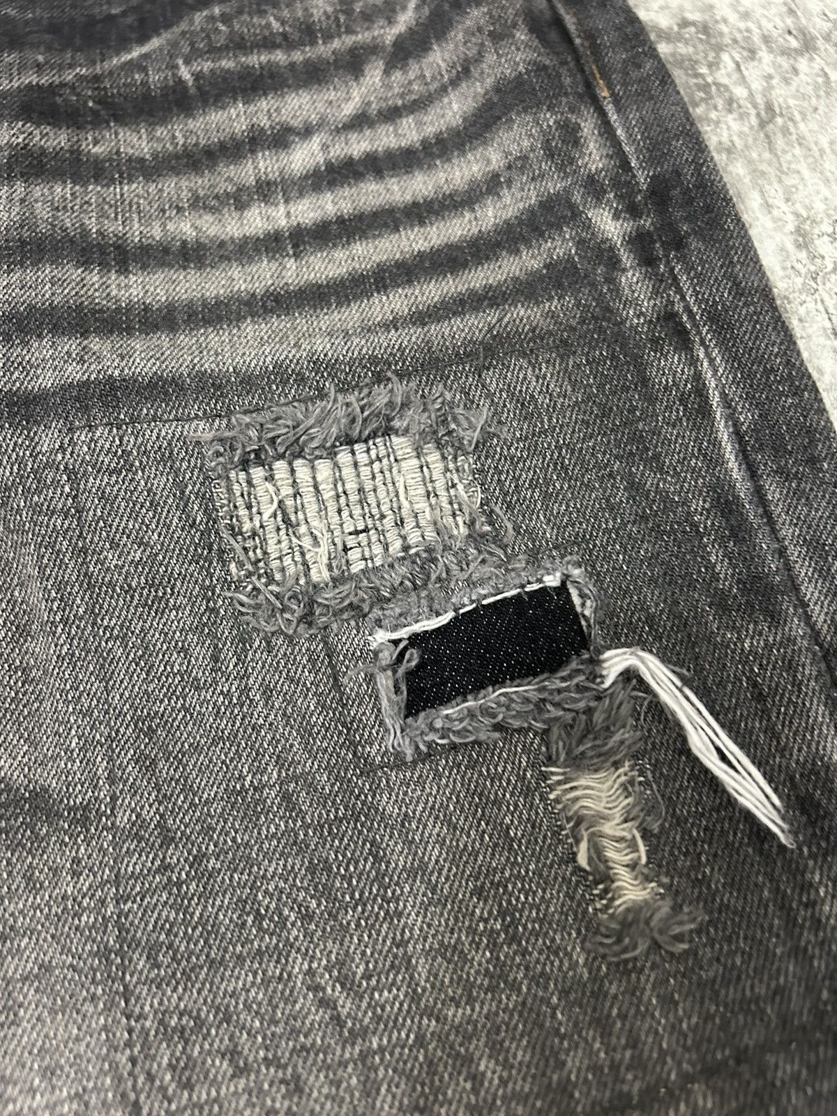 If Six Was Nine Jackrose Number Nine Tornado Mart style Denim Size US 33 - 10 Thumbnail