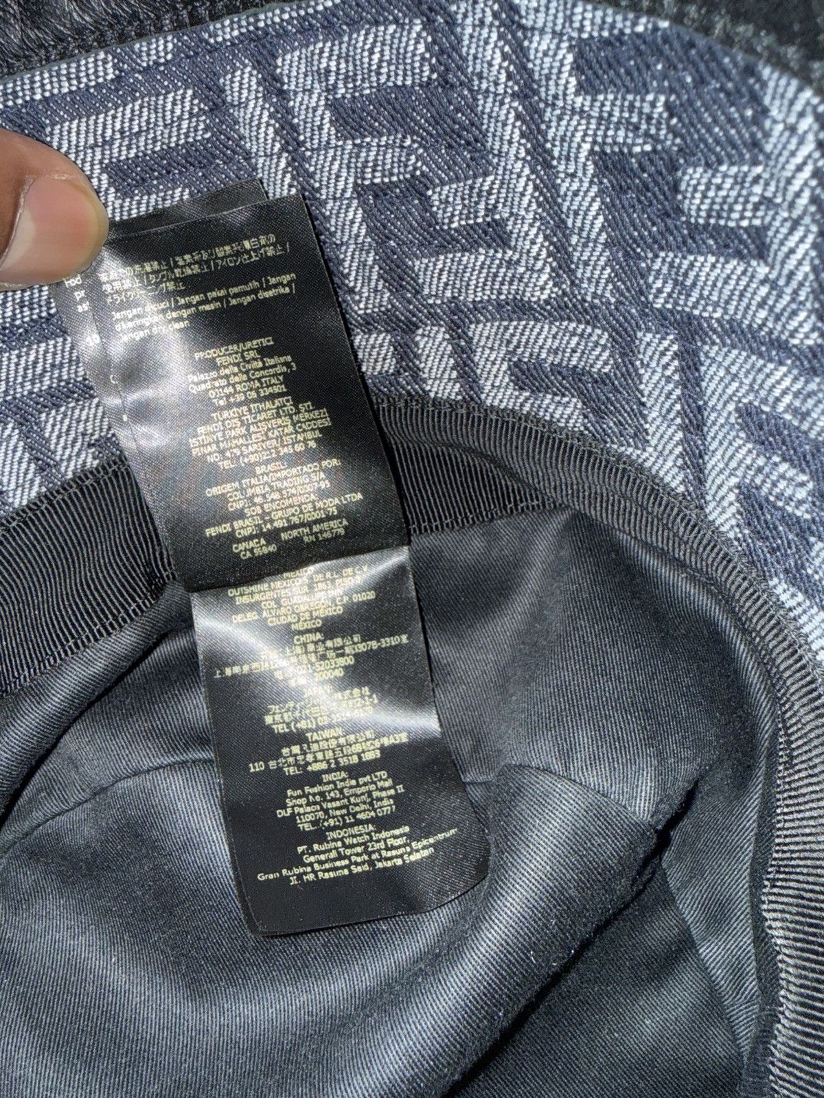 Fendi Fendi bucket hat Size ONE SIZE - 6 Thumbnail