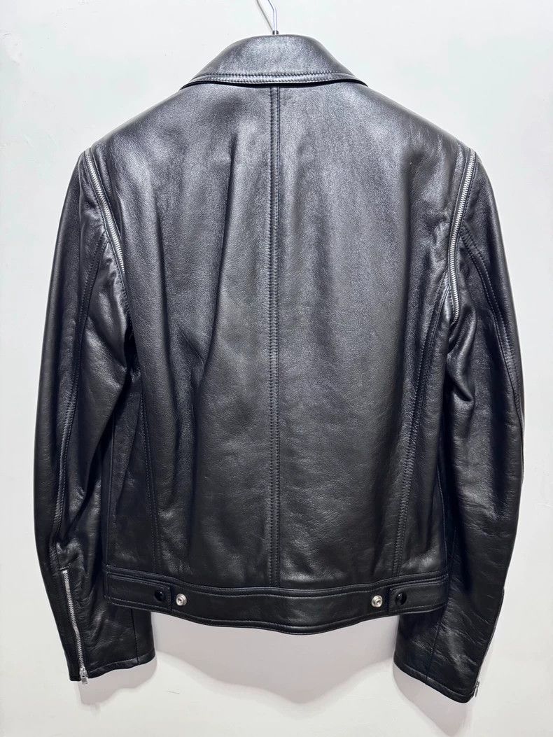 Yves Saint Laurent Saint Laurent 15fw 5-Zip Lambskin Biker jacket 2502-Nextar Size US S / EU 44-46 / 1 - 2 Thumbnail