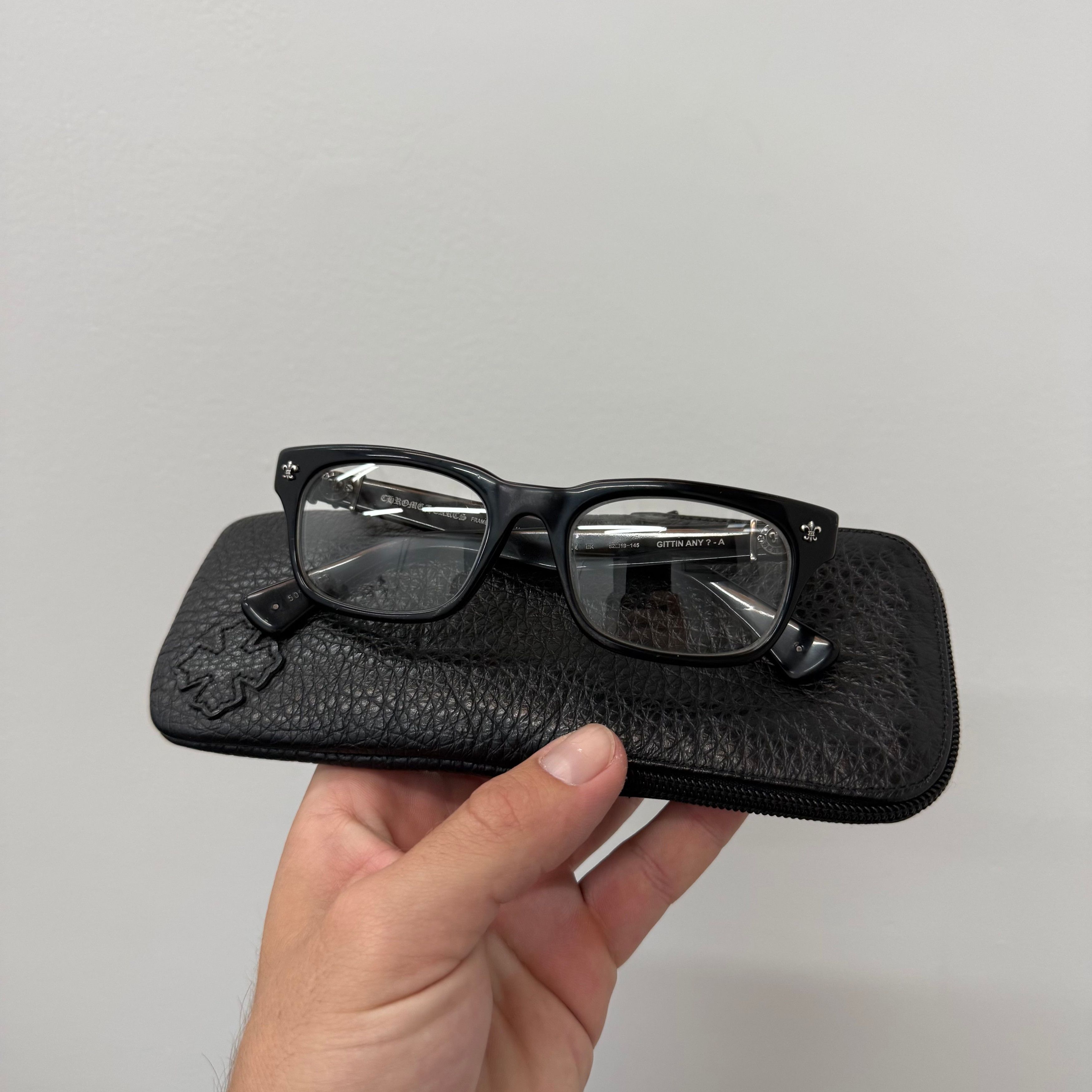 Chrome Hearts Chrome Hearts Gitten Any Silver Glasses Size ONE SIZE - 1 Thumbnail