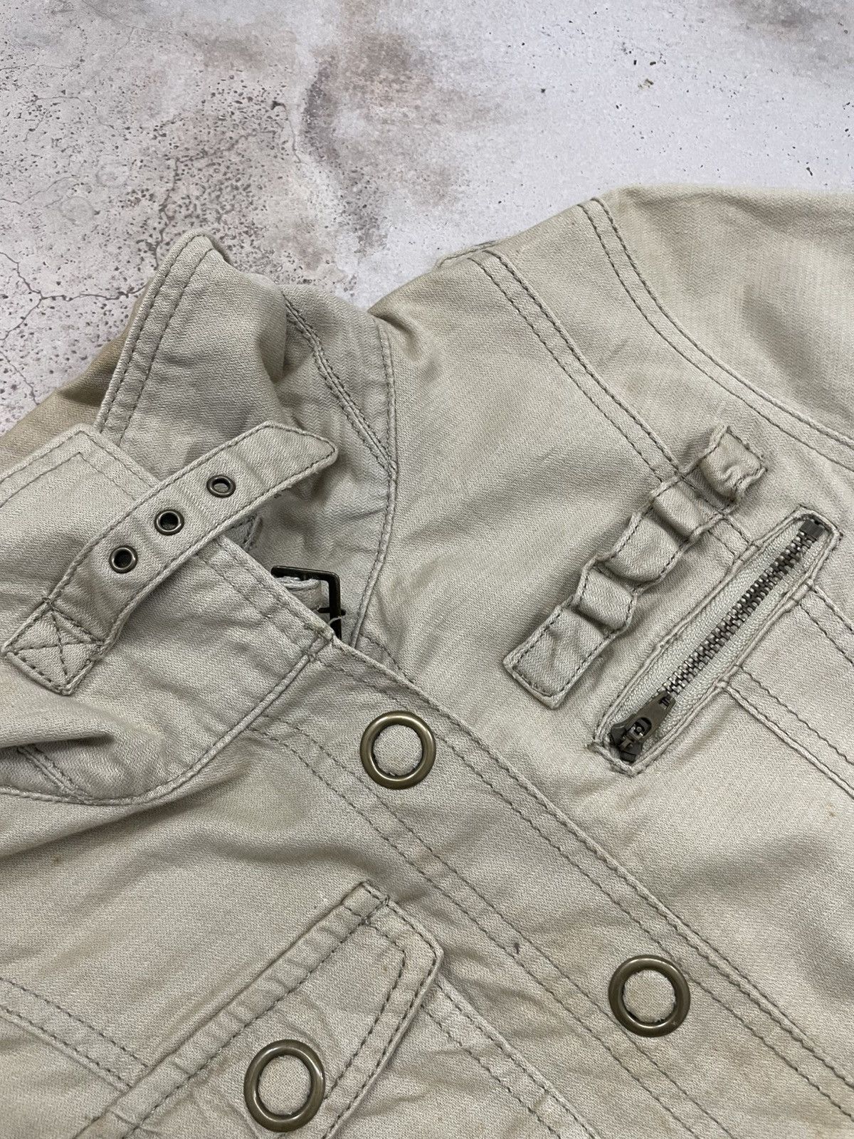 Japanese Brand Upper Freaks Long Jacket Bondage City Belt Rusty Size S / US 4 / IT 40 - 9 Thumbnail