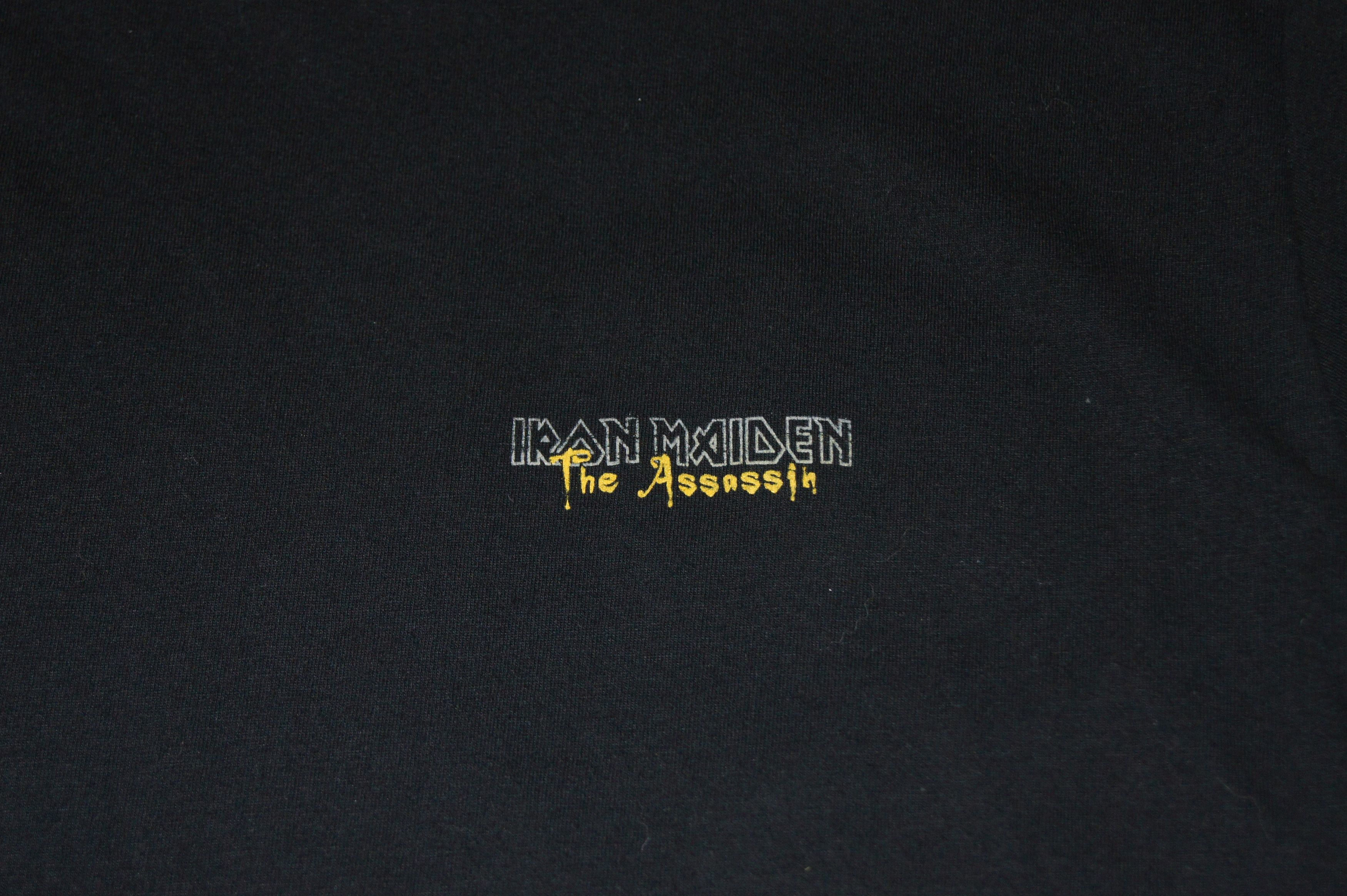 Band Tees × Iron Maiden × Vintage IRON MAIDEN THE ASSASSIN EDDIE * Vintage Looks Like New Size US S / EU 44-46 / 1 - 5 Thumbnail