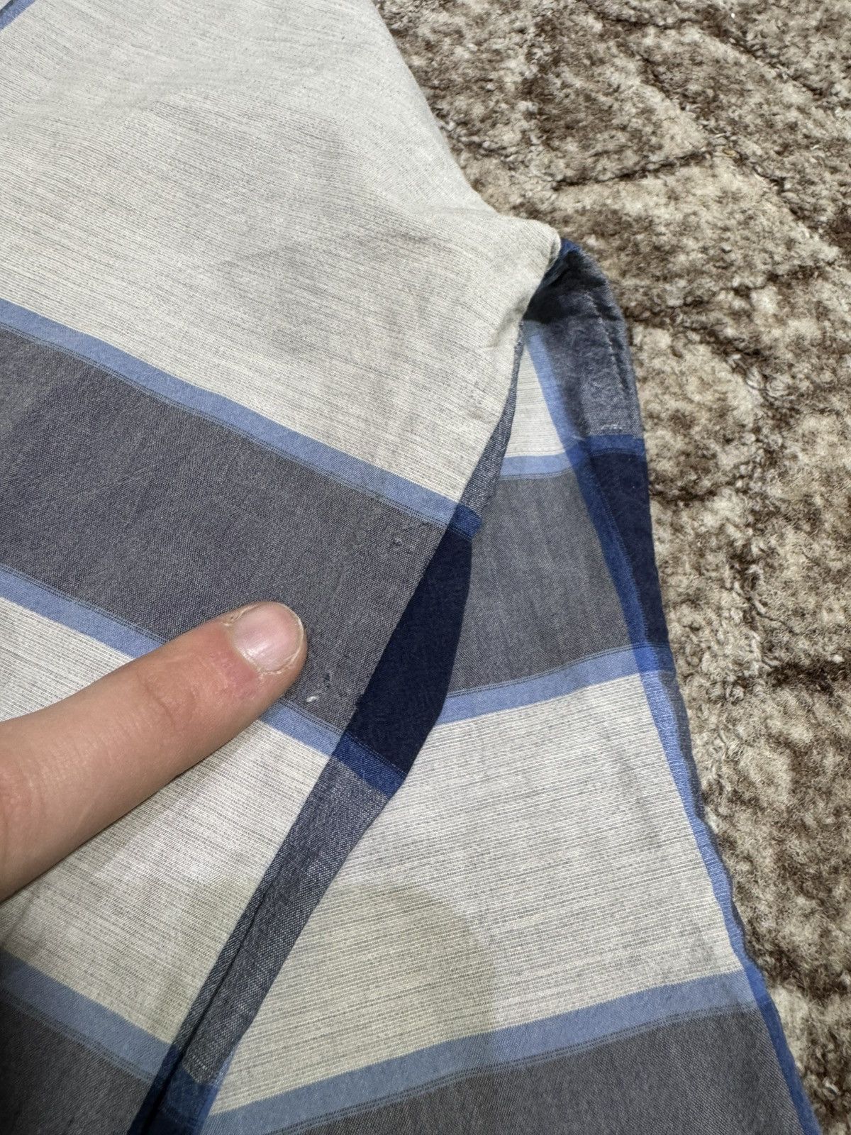 Burberry × Vintage Burberry Brit S Checked Long-sleeve Shirt Size US S / EU 44-46 / 1 - 14 Thumbnail