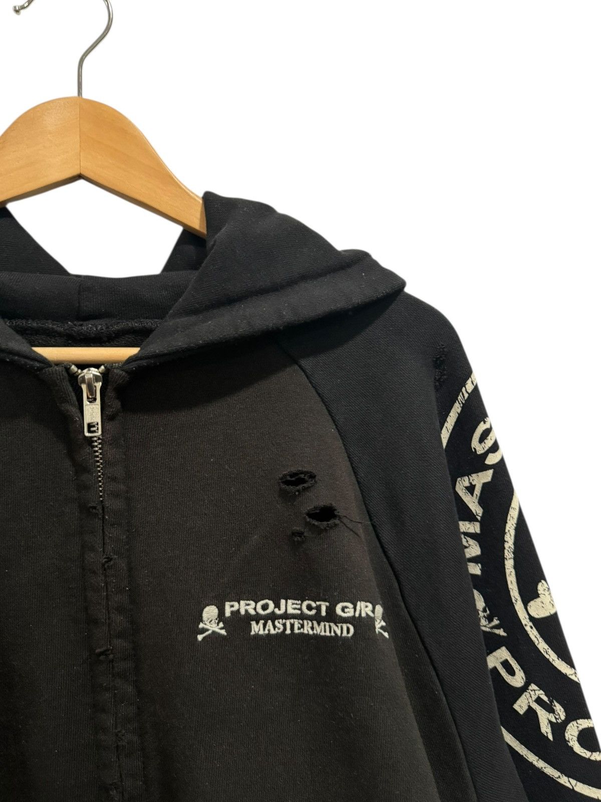 Mastermind Japan × PROJECT G/R Project G/R x Mastermind JP Logo Zip Hoodie Black Size US S / EU 44-46 / 1 - 2 Thumbnail