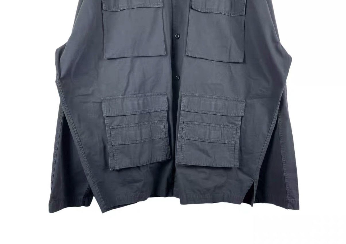 Balenciaga Balenciaga BB Four-Pocket Oversized Cargo Jacket J31 Size US XXS / EU 40 - 4 Thumbnail