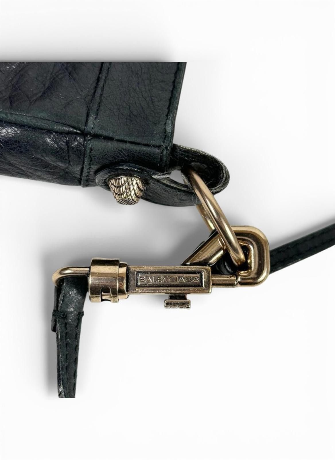 Balenciaga Balenciaga - Black Leather Women's Shoulder Bag Size ONE SIZE - 6 Thumbnail