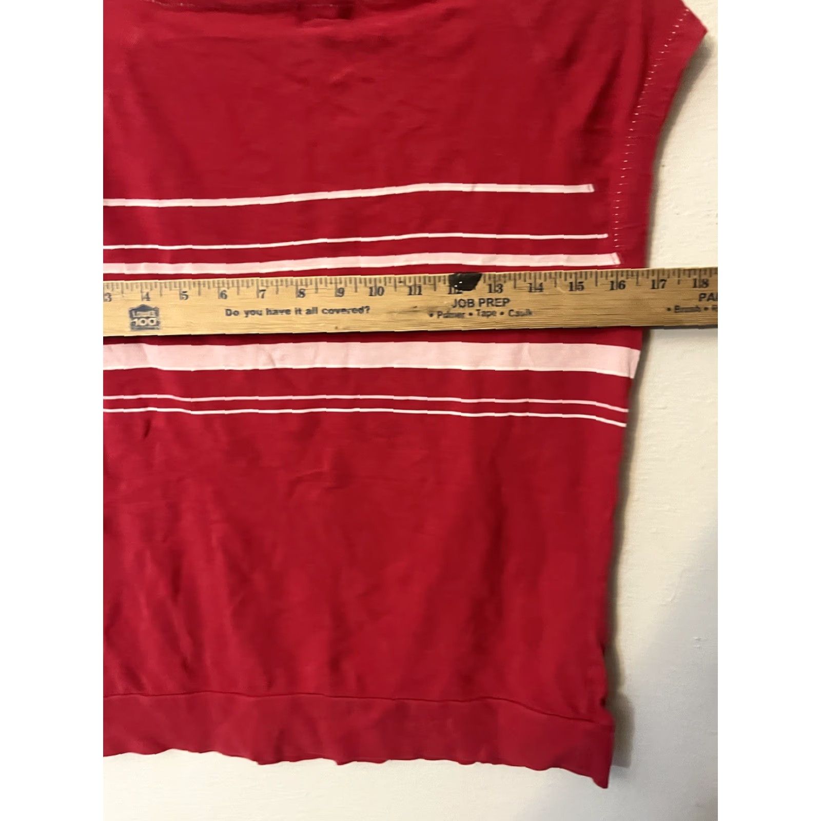 American Eagle Outfitters AMERICAN EAGLE OUTFITTERS Blouse Shirt Women Red Sleeveless Large Size L / US 10 / IT 46 - 5 Thumbnail