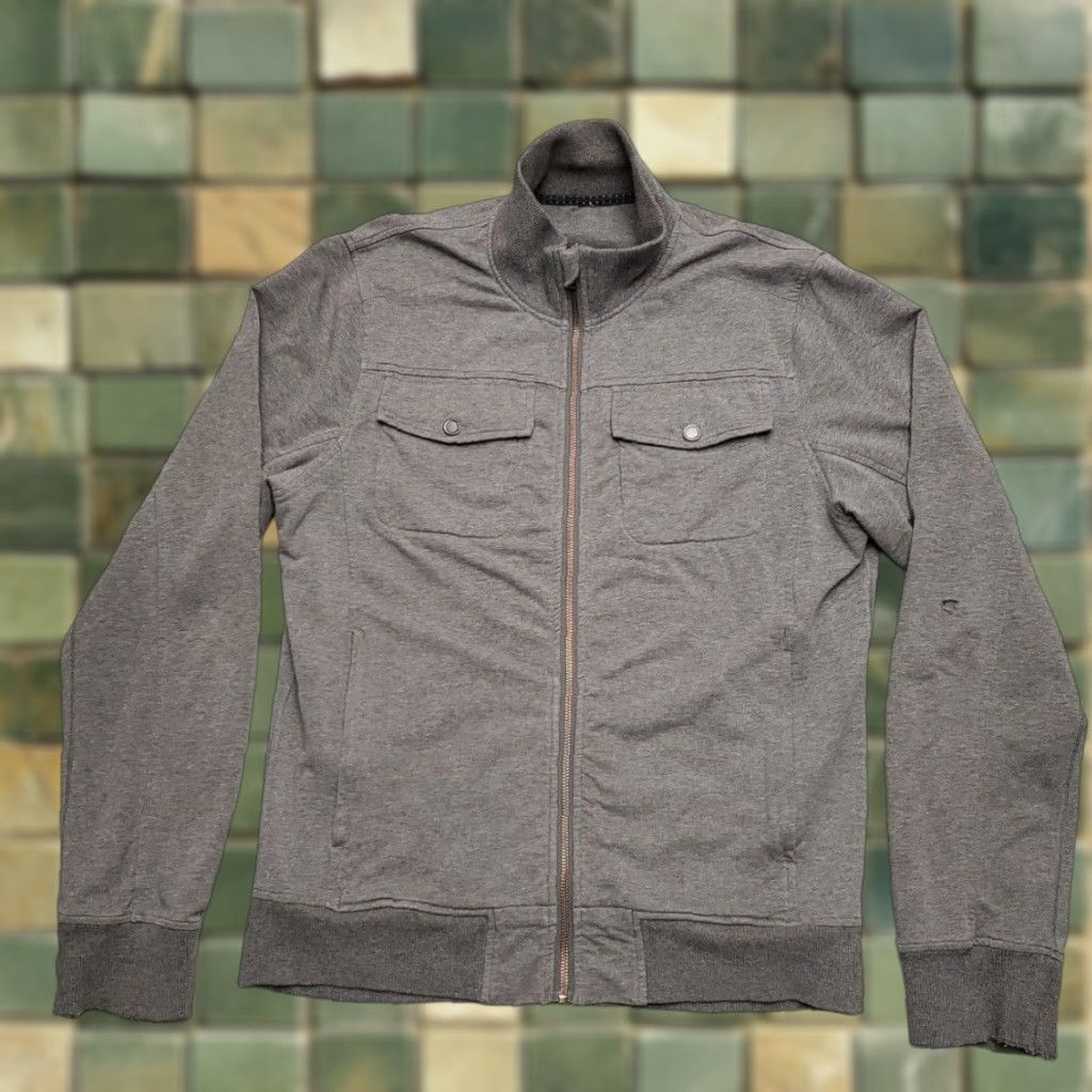 Lululemon VINTAGE Lululemon Commission Jacket Mens Medium Gray 4 way Performance Stretch READ Size US M / EU 48-50 / 2 - 1 Thumbnail