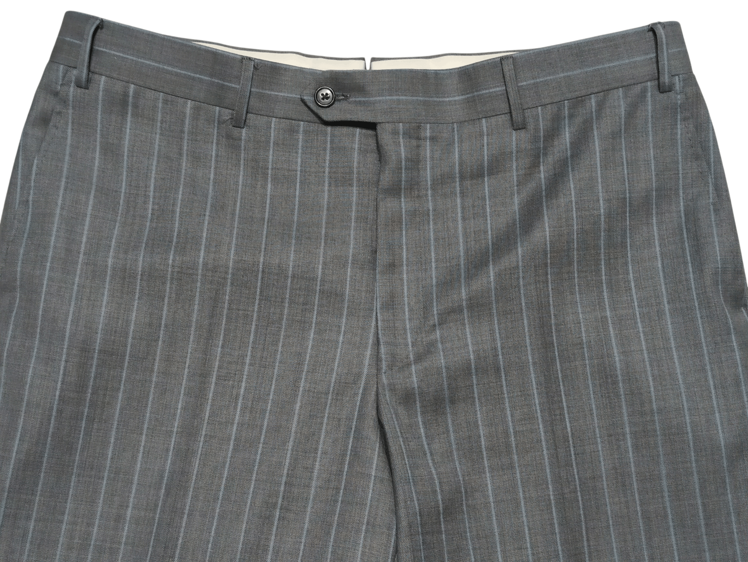 Corneliani Corneliani Wool Pinstripe Pants Size US 35 - 2 Thumbnail