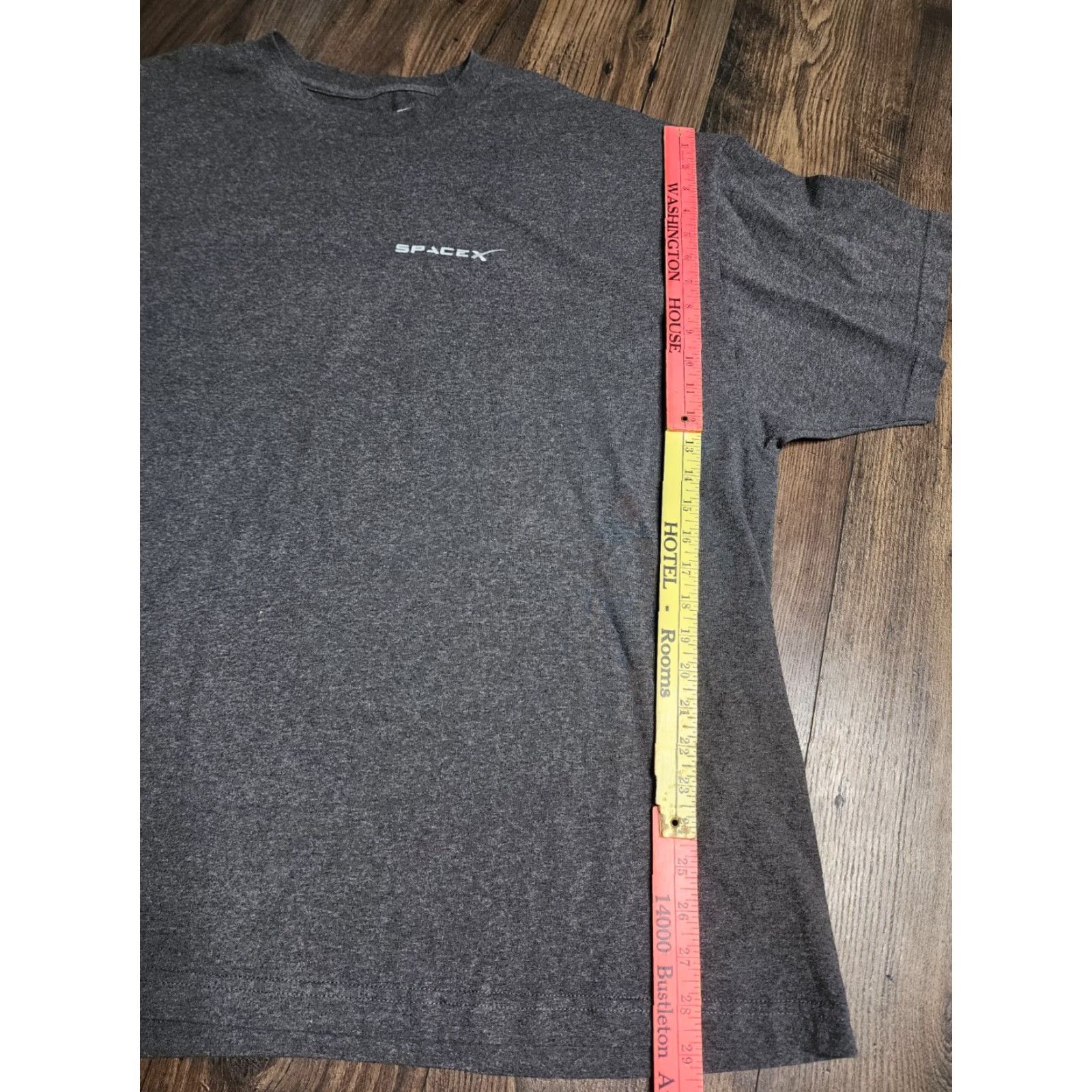 Vintage VINTAGE SpaceX T-Shirt Mens 3XL Crew Neck Short Sleeve Cotton Blend Space Science Technology Gray Size US XXL / EU 58 / 5 - 3 Thumbnail